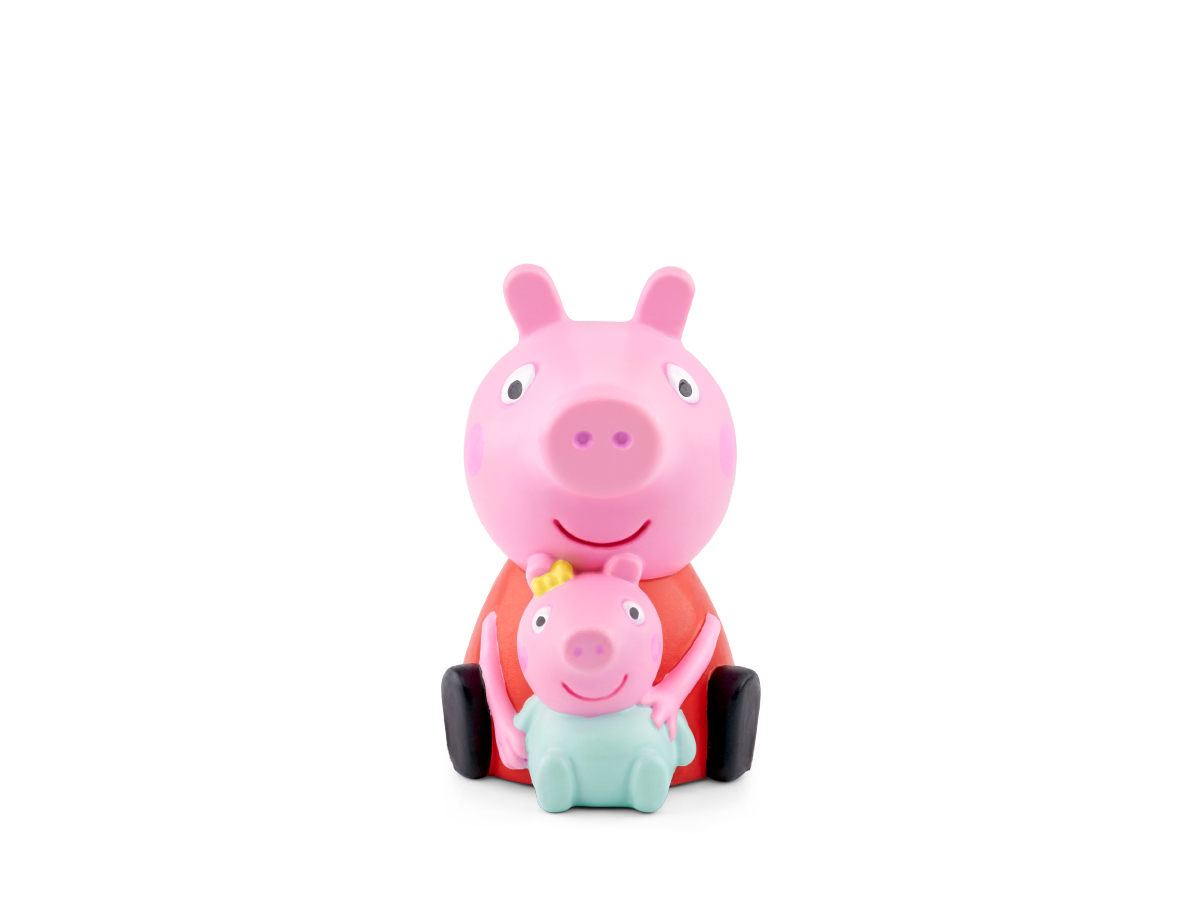 tonies Play Set Rosa Peppa Pig toniebox 2 (Inkl. Tonie "Peppa Pig - Peppa und das neue Baby" und Tonieplay Game: Ein Spieltag mit Peppa, ab 3 Jahren, Sleep-Timer, Wecker, 10 Stunden Akkulaufzeit) - Bild 1