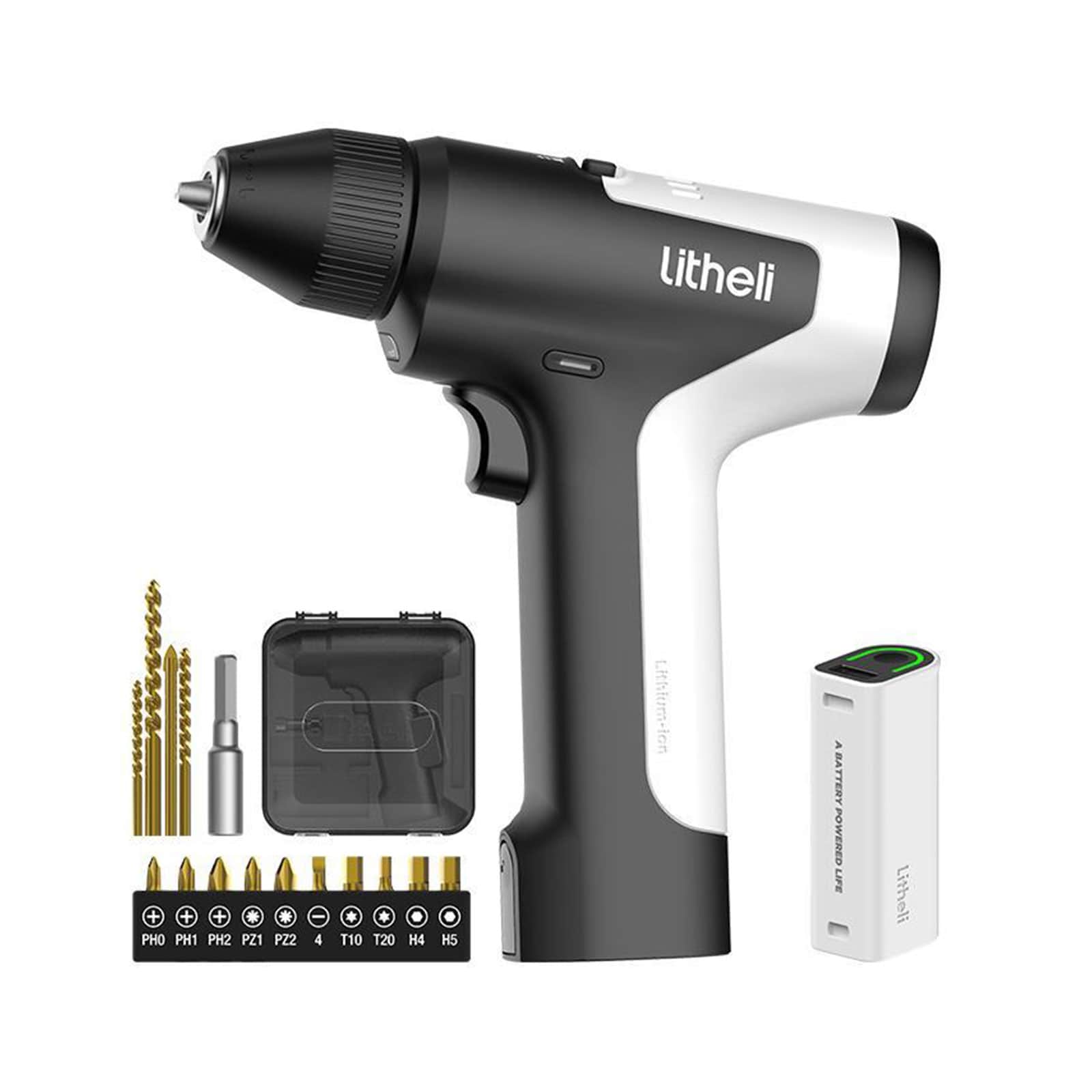Litheli U4 Mini-Akkuschrauber und Bohrmaschine 4V - Bild 1