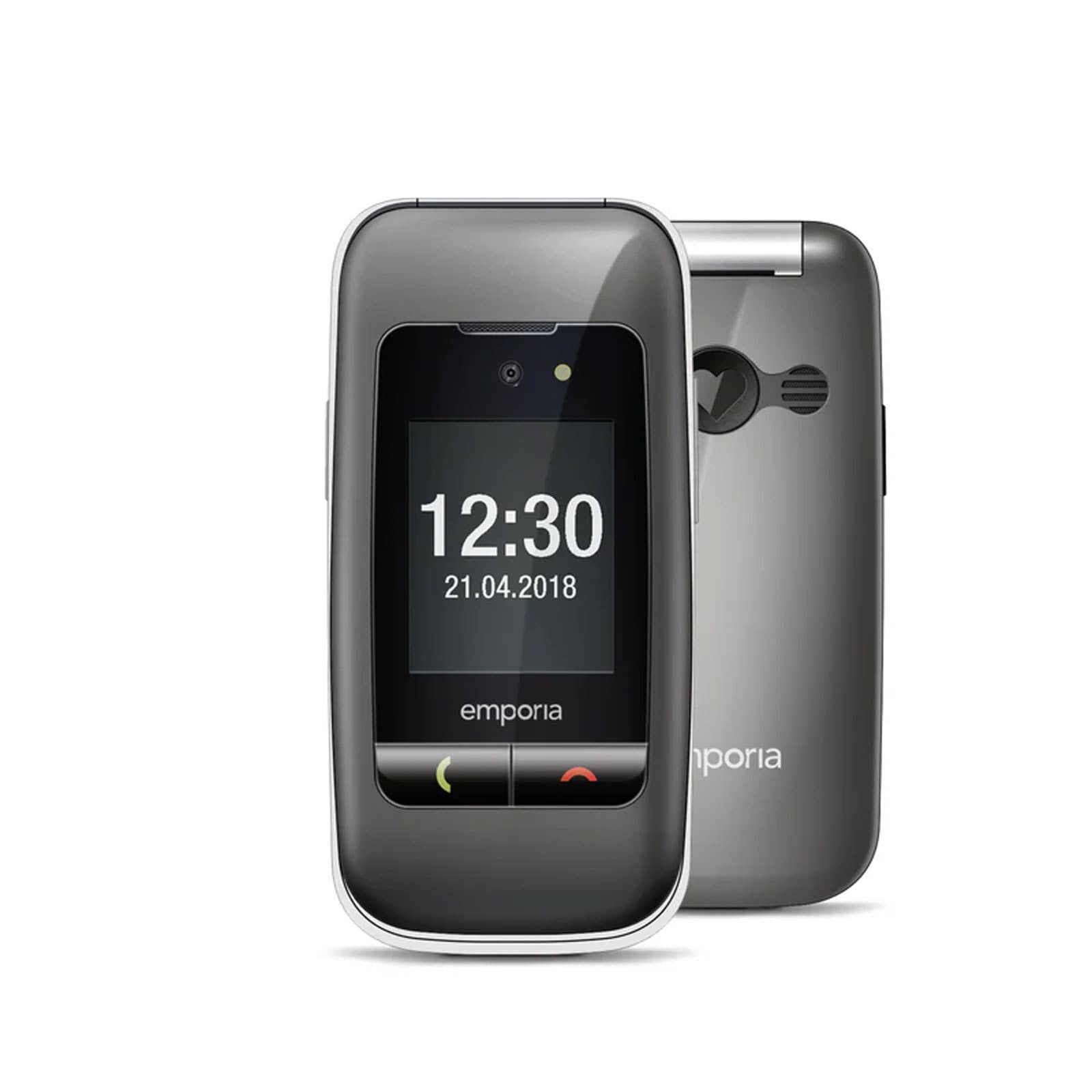 Emporia ONE 2G, Space Grey/Silber - Modell 2025 Handy (Seniorenhandy, Klapp) - Bild 1