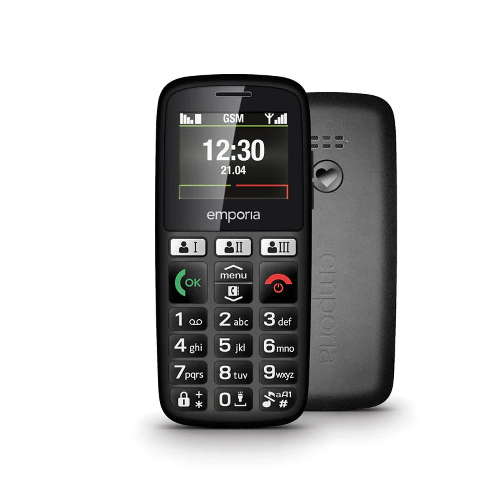 Emporia HAPPY 2G, Schwarz - Modell 2025 Handy - Bild 1