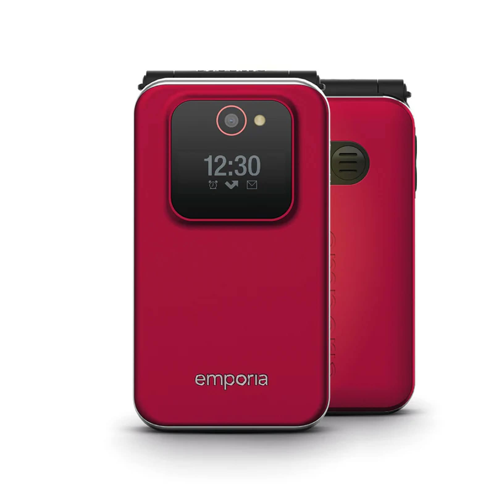 Emporia JOY 4G/LTE Red - Modell 2025 Handy (Seniorenhandy, Klapp) - Bild 1