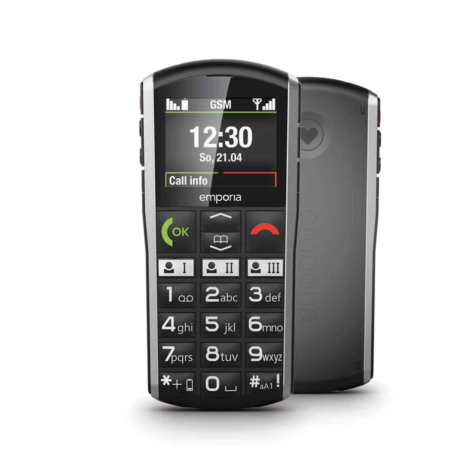 Emporia SIMPLICITY 4G, Schwarz - Modell 2025 Handy (Seniorenhandy) - Bild 1