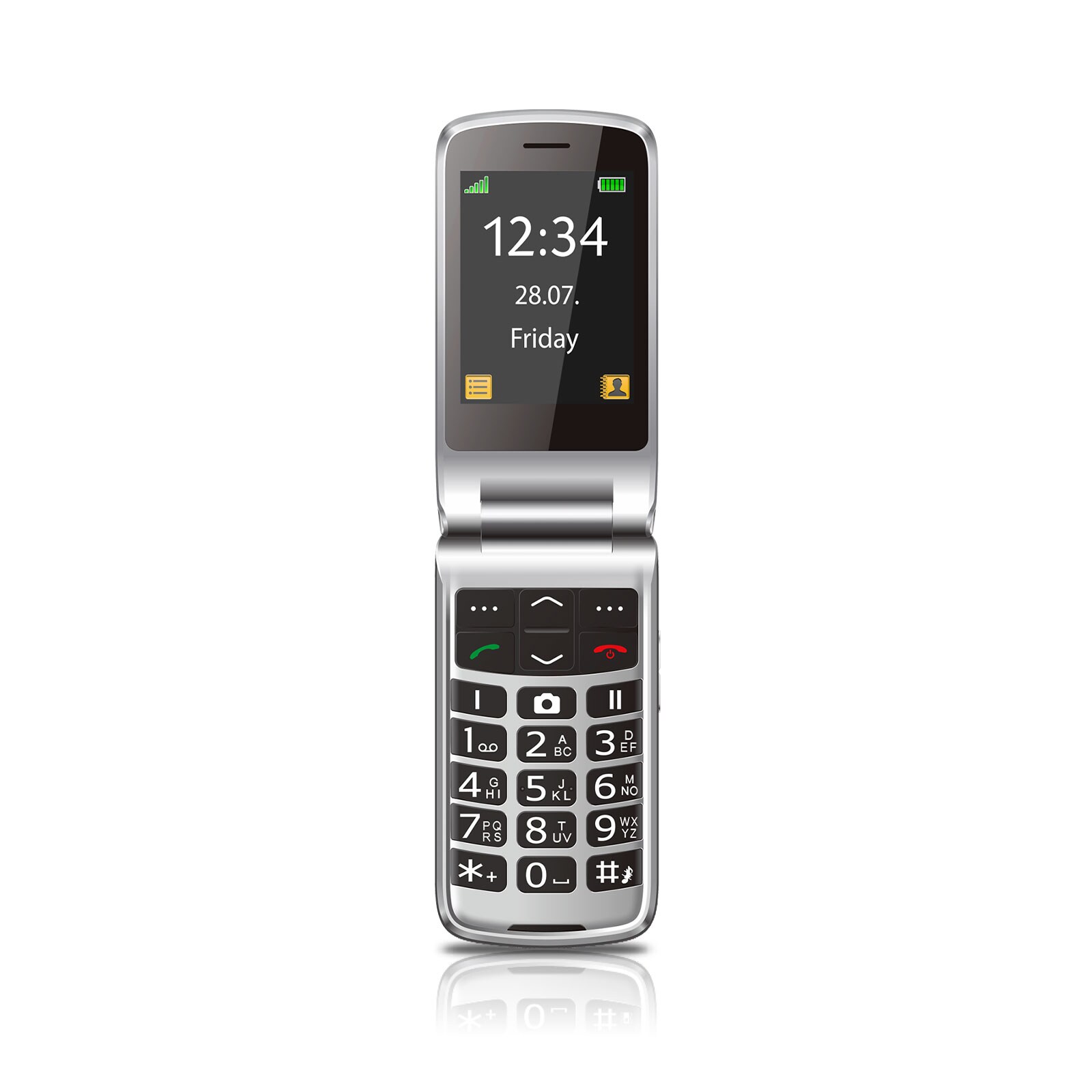 Beafon SL645 Plus LTE 4G silber-schwarz (2025) Handy - Bild 1