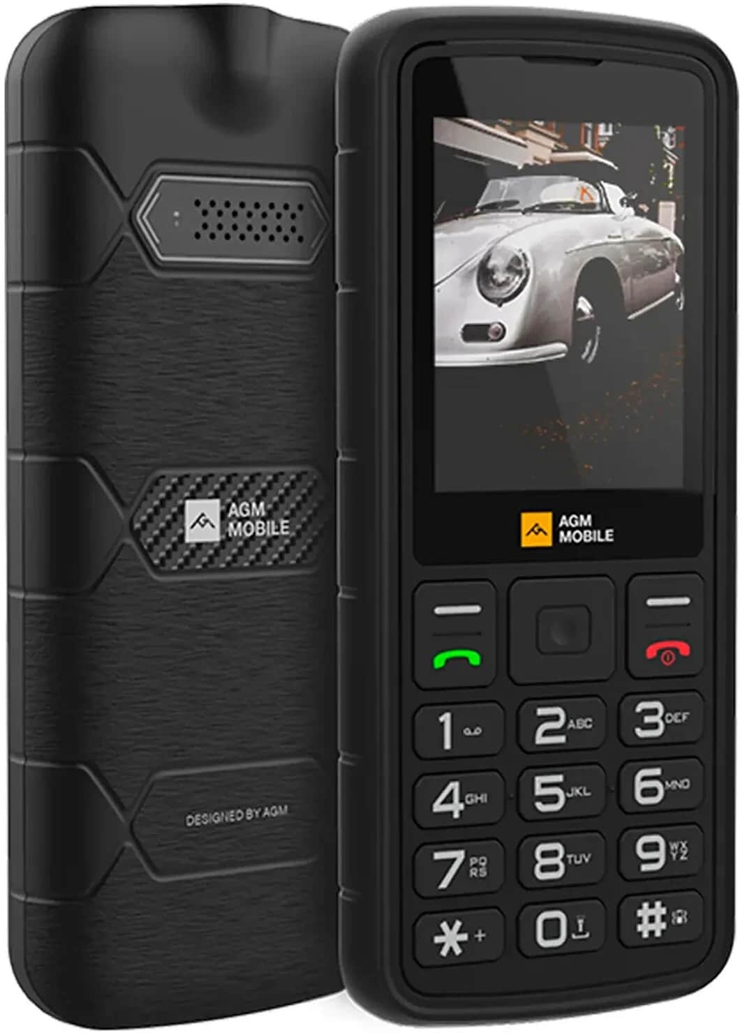 AGM M9 4G Schwarz - Modell 2025 Handy (Outdoor) - Bild 1
