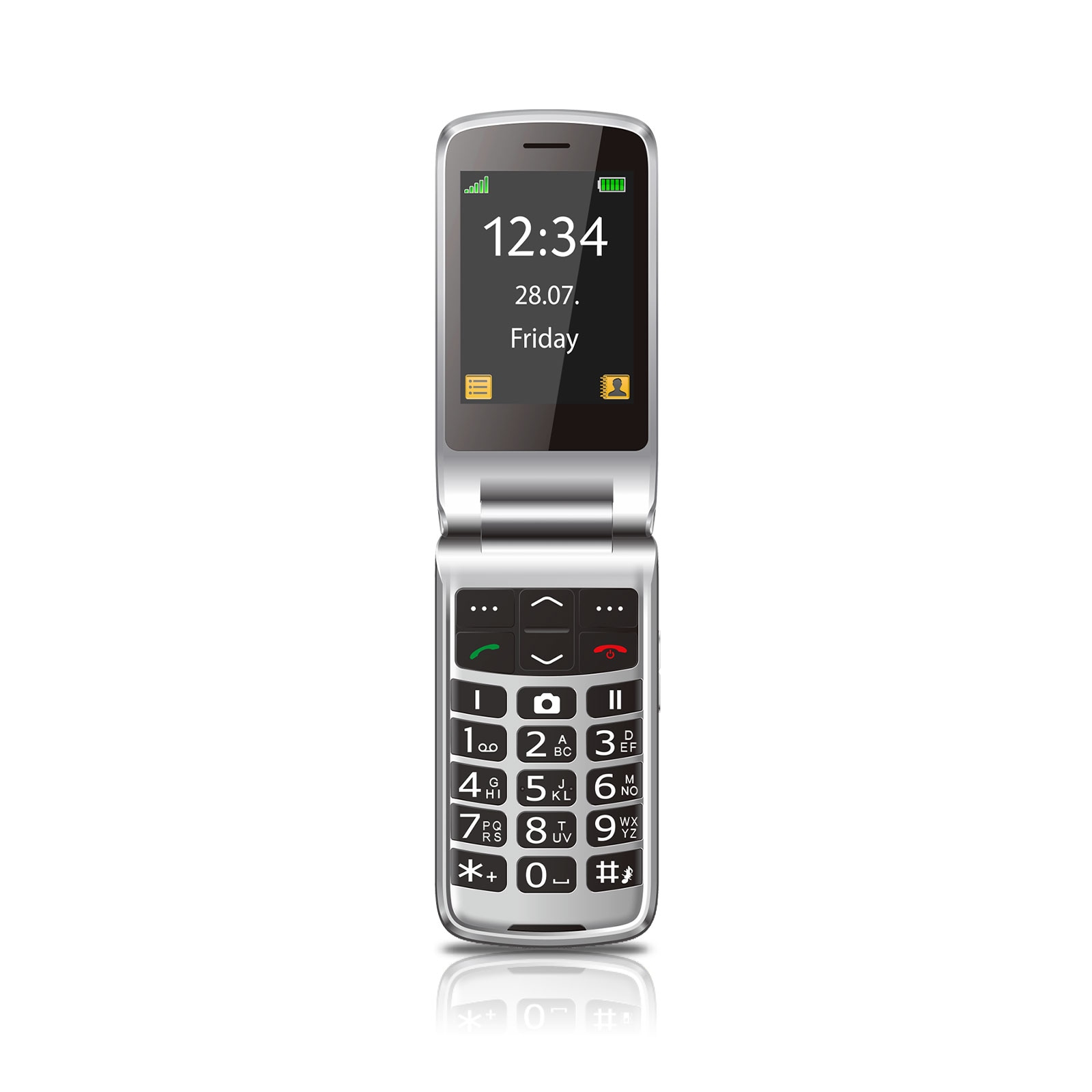 Beafon SL645 Plus LTE 2G silber-schwarz (2025) Handy - Bild 1