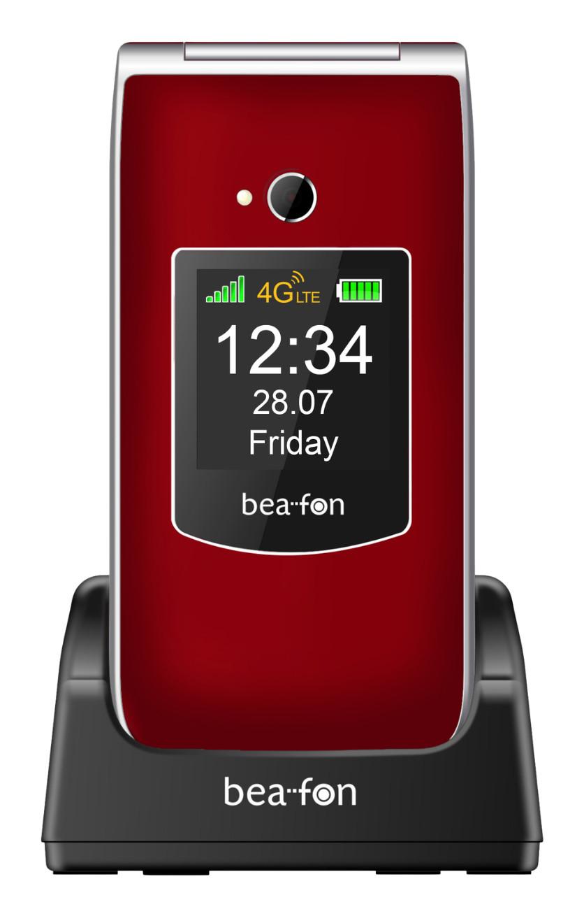 Beafon SL605 LTE, Rot Handy (Seniorenhandy, Klapp) - Bild 1