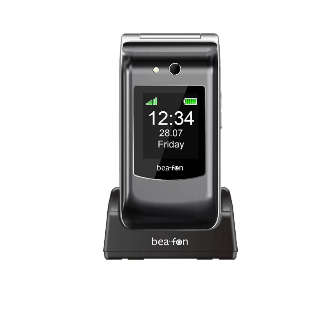 Beafon SL646 LTE, Anthrazit/Silber Handy (Seniorenhandy, Klapp) - Bild 1