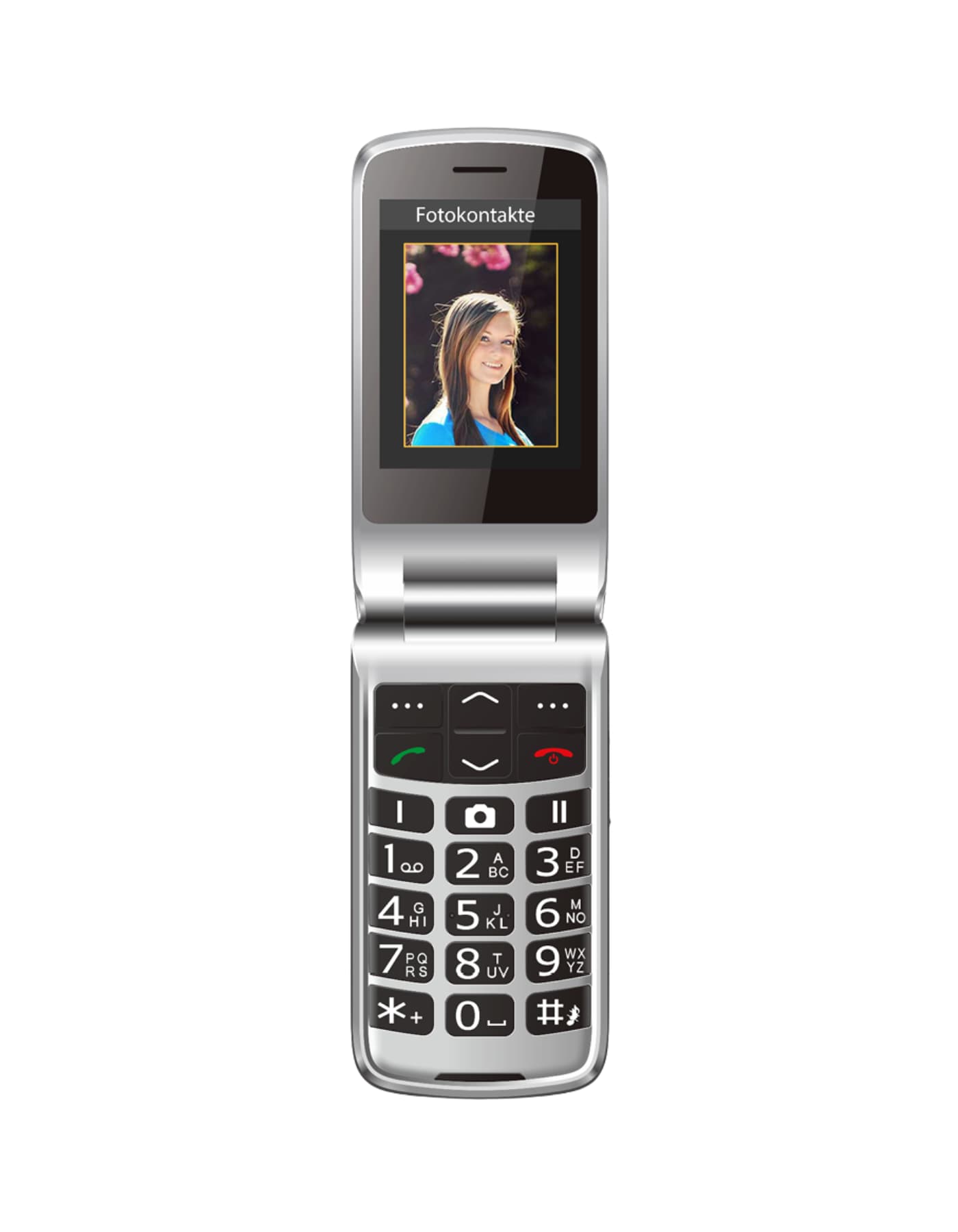 Beafon SL645 LTE, Schwarz/Silber - Bild 1