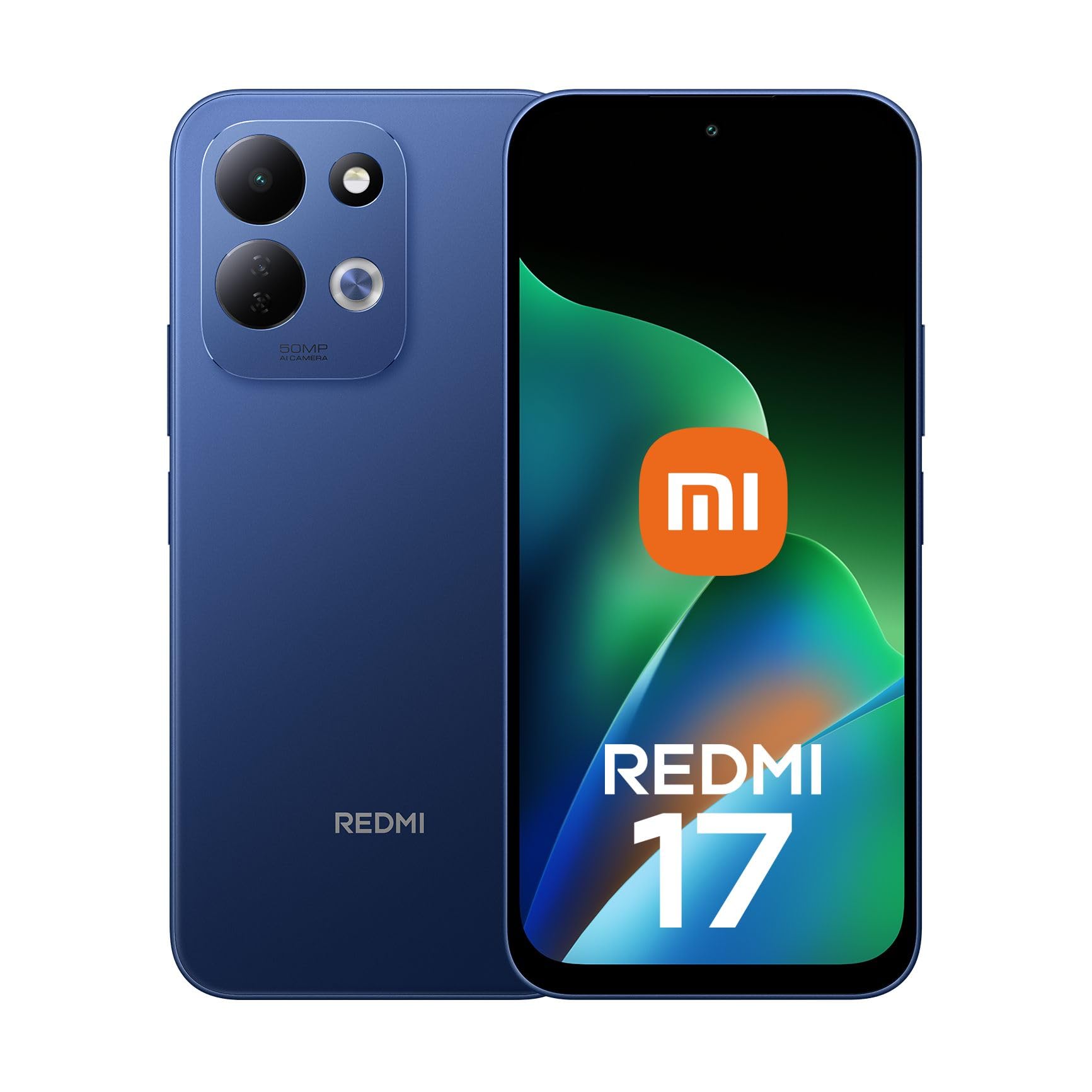 Xiaomi Redmi 17 4G 4GB + 128GB Deep Blue Smartphone (6,9 Zoll, 50 MP, 7.500-mAh, Octa-Core, Fingerabdrucksensor, Gesichtserkennung) - Bild 1