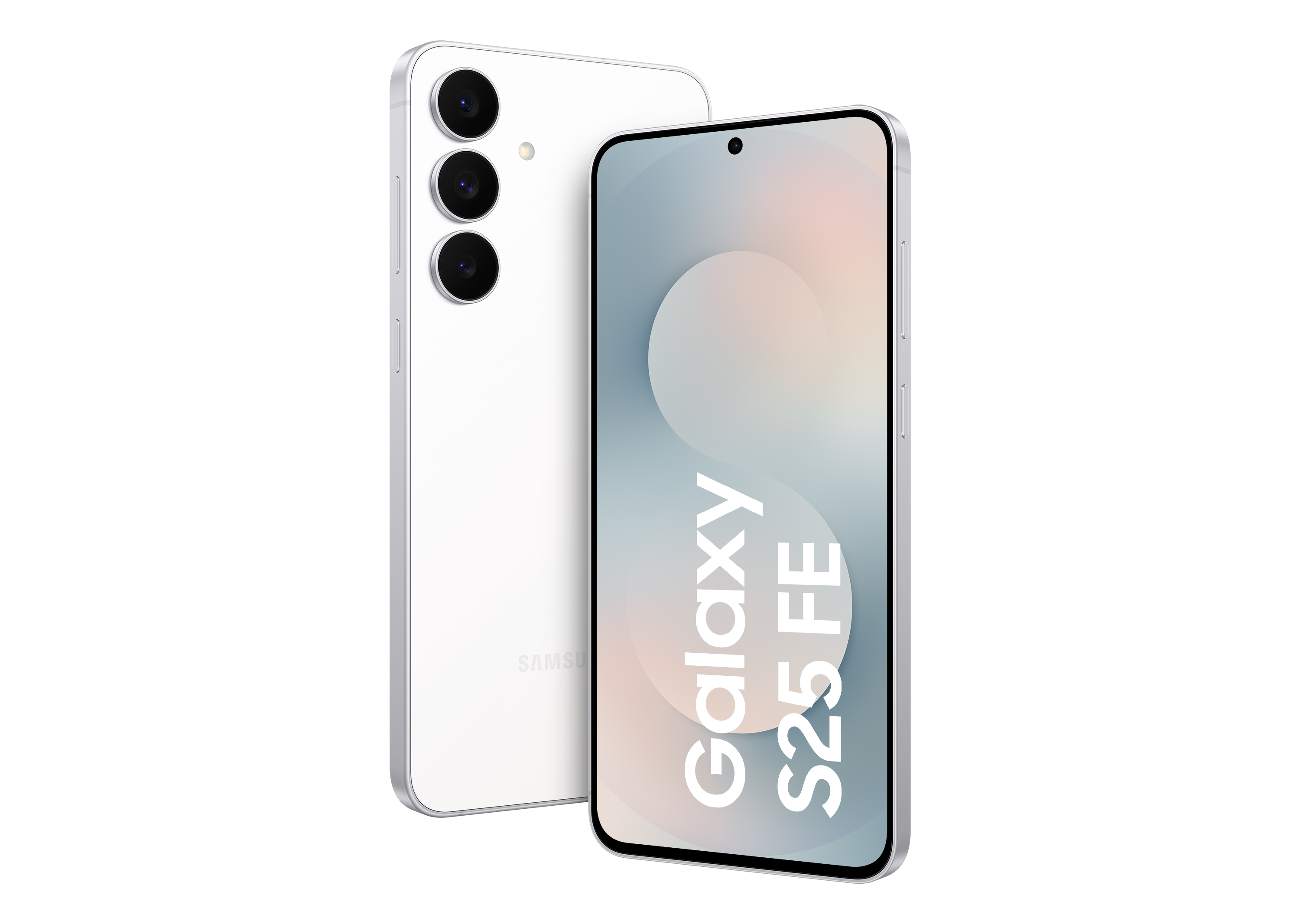 Samsung Galaxy S25 FE 128GB 5G White Smartphone (6,6 Zoll, 50 MP + 12 MP + 8 MP, Triple-Kamera, 4.900-mAh, Deca-Core) - Bild 1