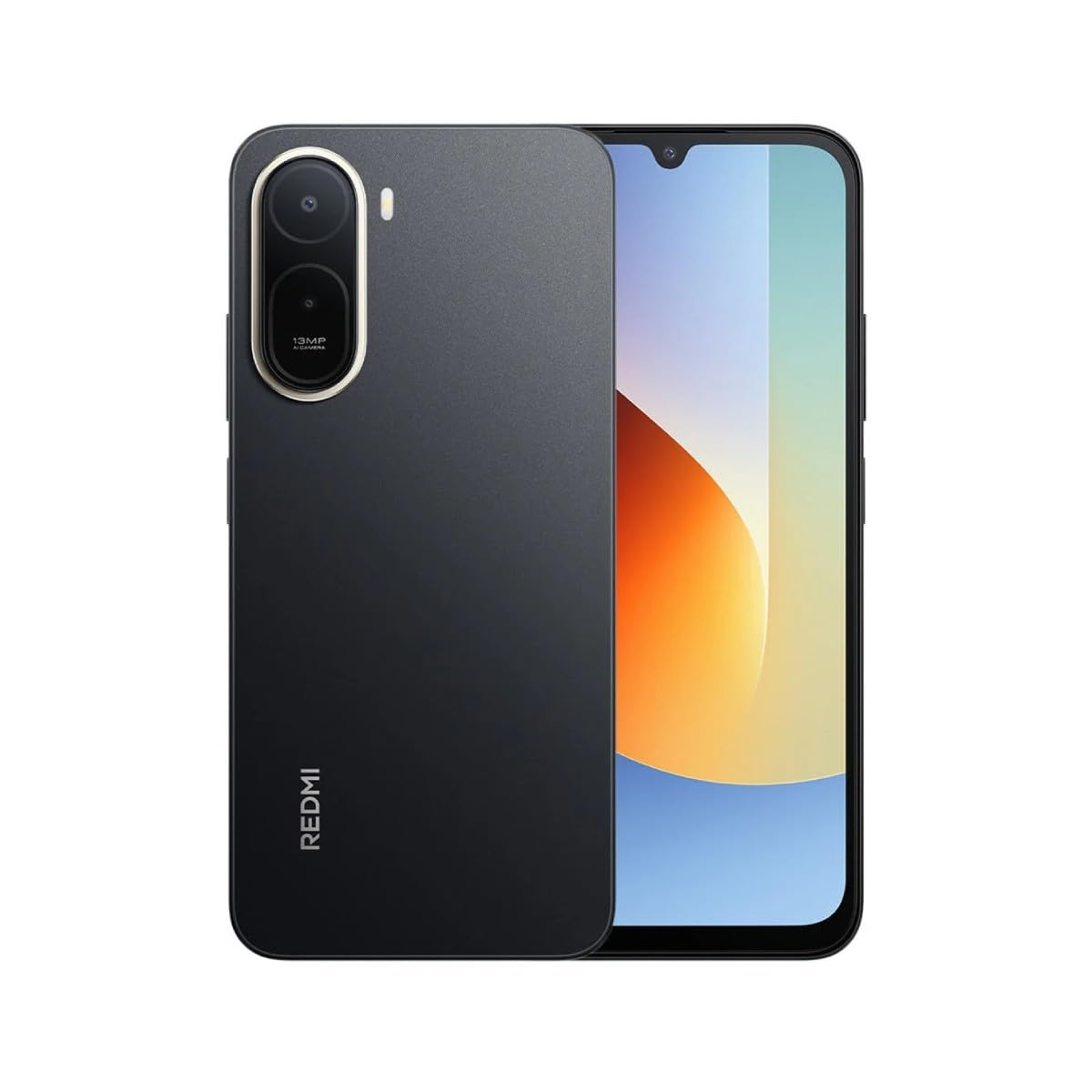 Xiaomi Redmi A7 Pro 4GB + 128GB Black Smartphone (6,9 Zoll, 13 MP, Dual-Kamera, 6.000-mAh, Octa-Core, Fingerabdrucksensor, Gesichtserkennung, schwarz) - Bild 1