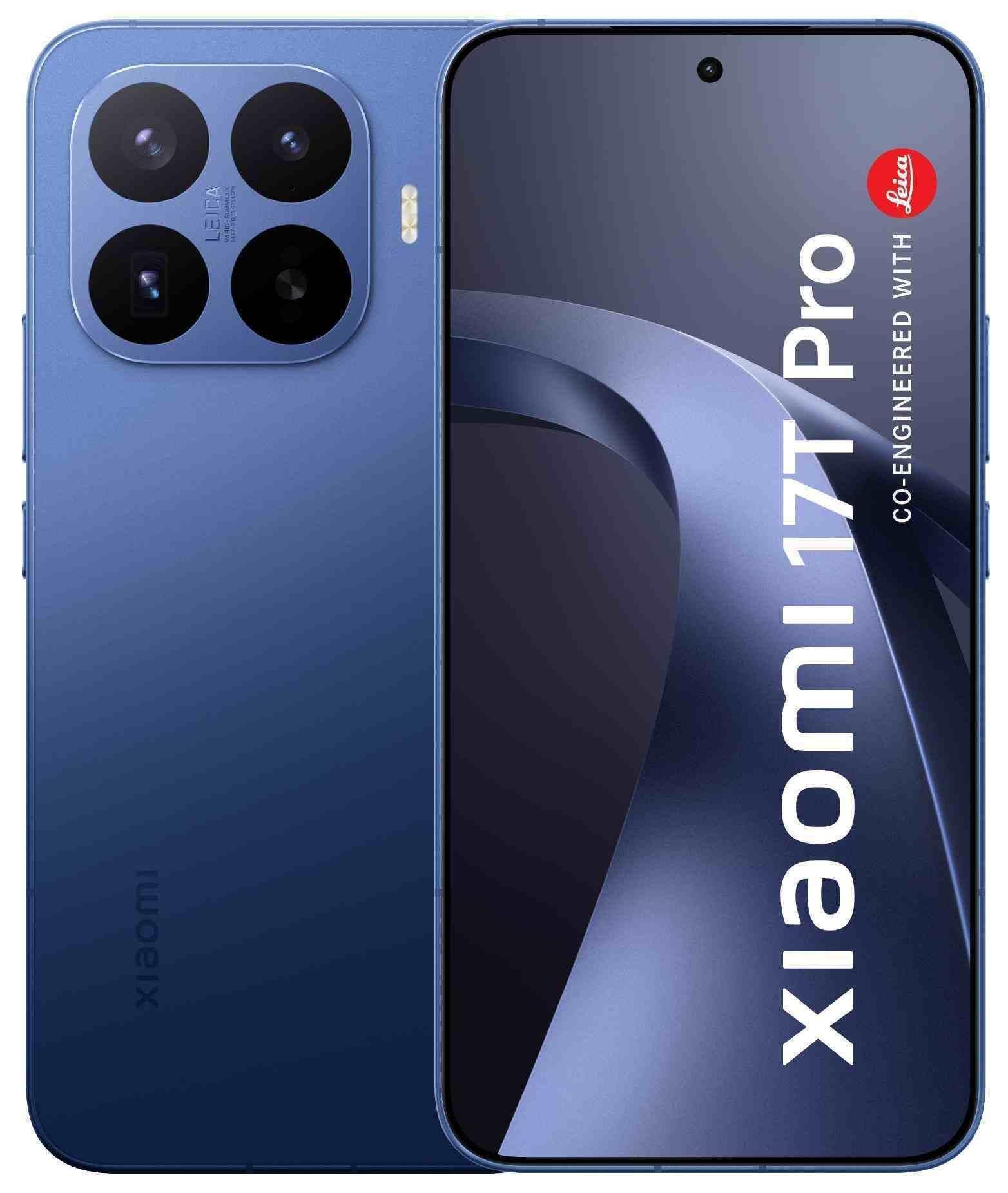 Xiaomi 17T Pro 12GB + 256GB Deep Blue Smartphone (6,83 Zoll, 50 MP, Triple-Kamera, 7.000-mAh, Octa-Core, blau) - Bild 1