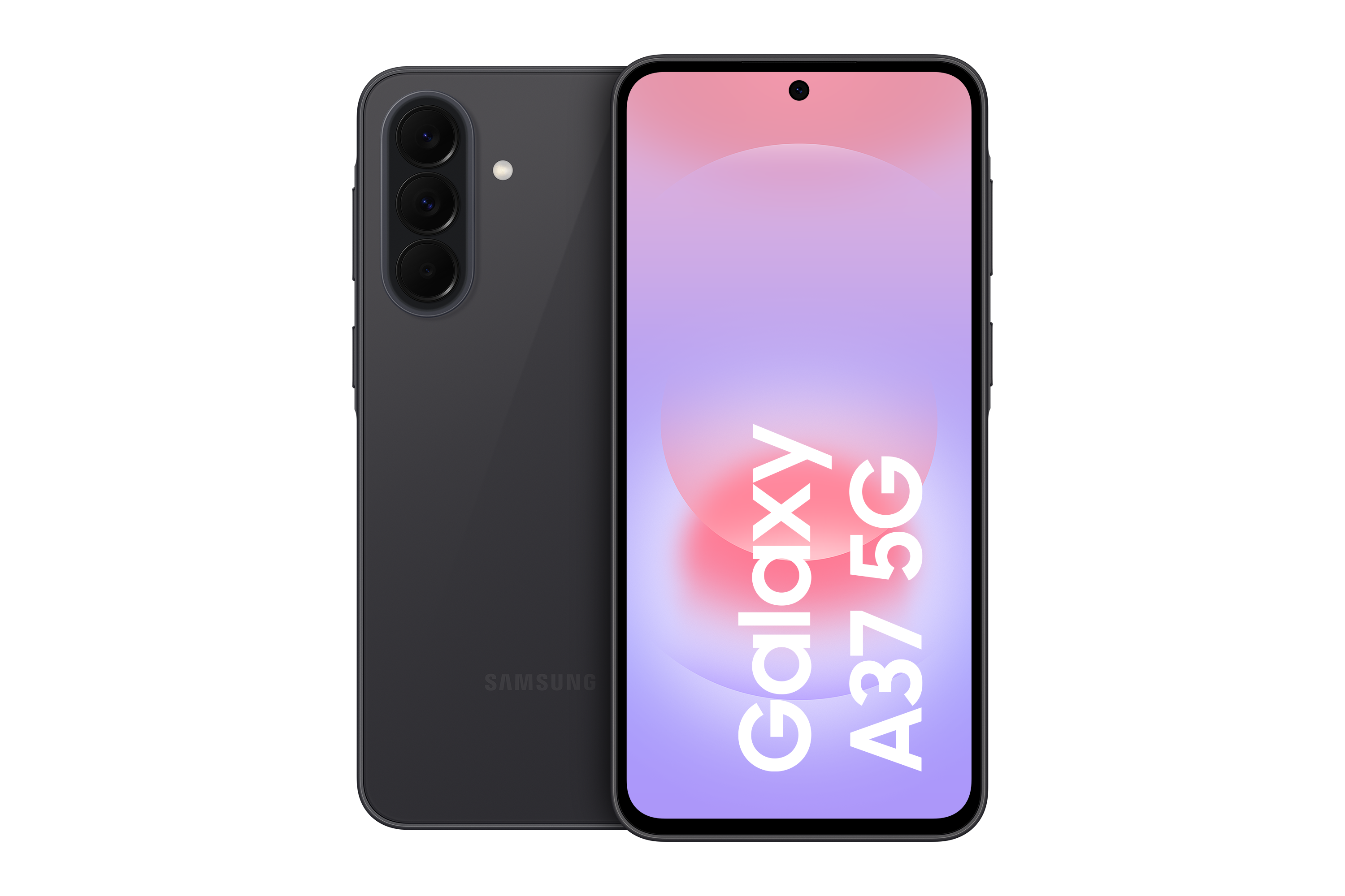 Samsung Galaxy A37 5G 128GB Awesome Charcoal Smartphone (6,7 Zoll, 50 MP, Triple-Kamera, 5.000mAh, Octa-Core, Fingerabdrucksensor, Gesichtserkennung, Schwarz) - Bild 1