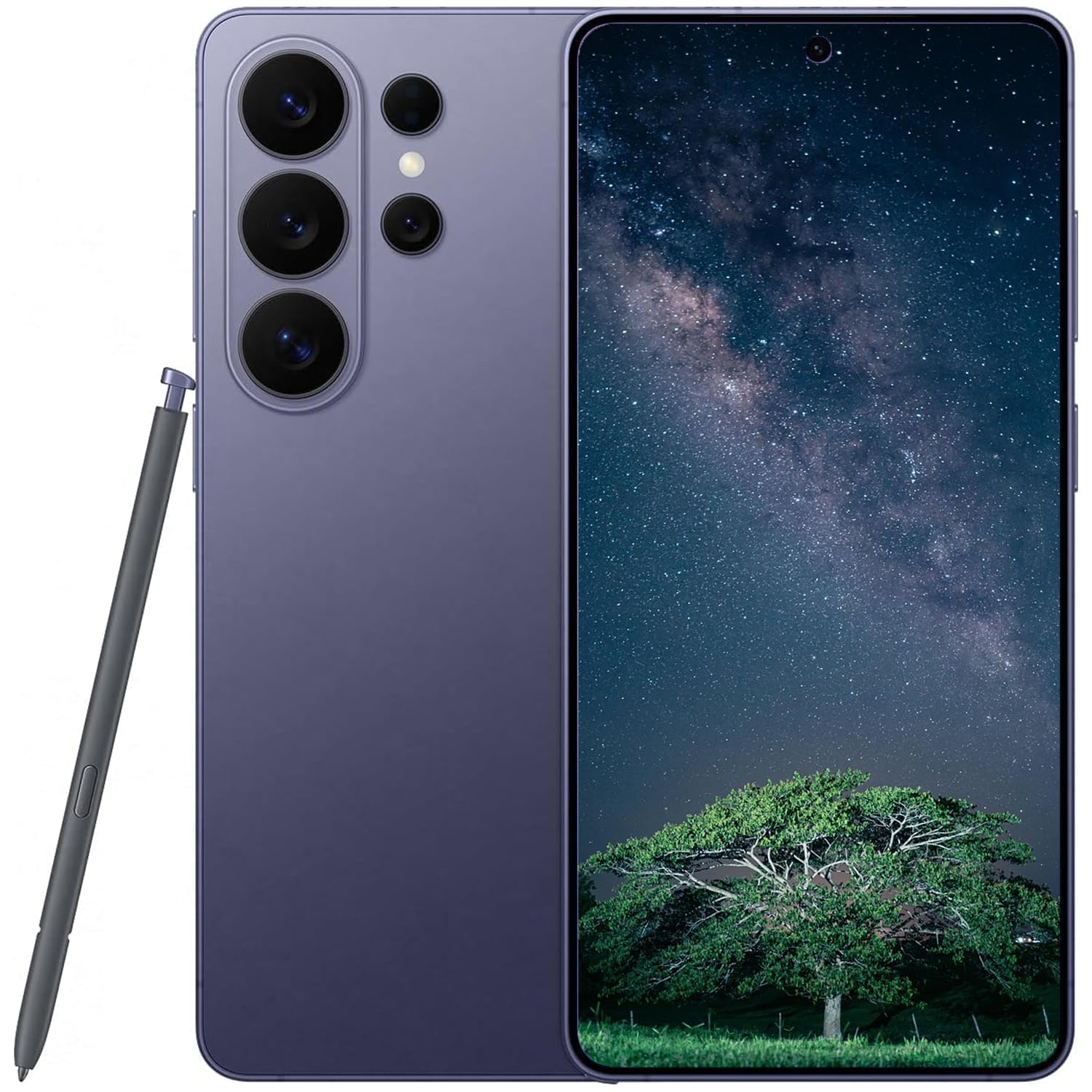 Samsung Galaxy S26 Ultra 256GB 5G, Cobalt Violet Smartphone (6,9 Zoll, 200 MP, Triple-Kamera, 5.000-mAh, Octa-Core, Fingerabdrucksensor, Gesichtserkennung, Privacy Display, lila) - Bild 1