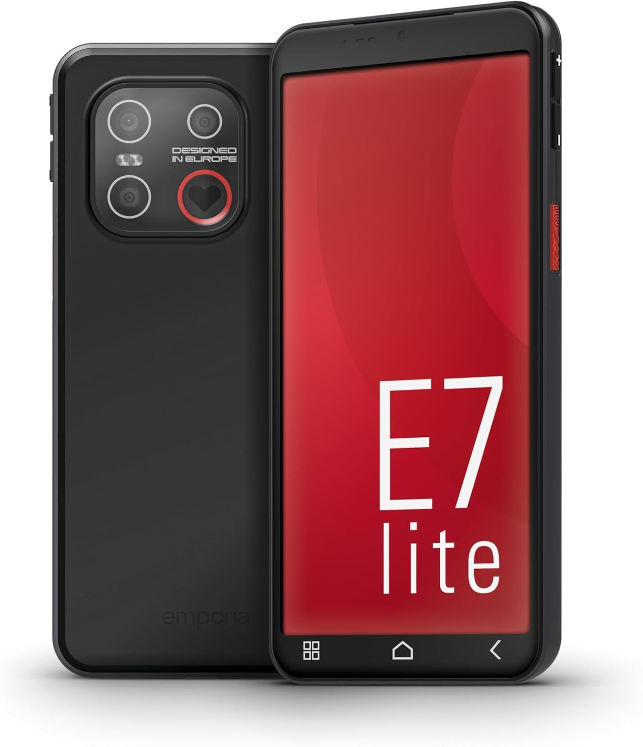 Emporia SMART.7lite, Schwarz Smartphone (Modell 2026) - Bild 1