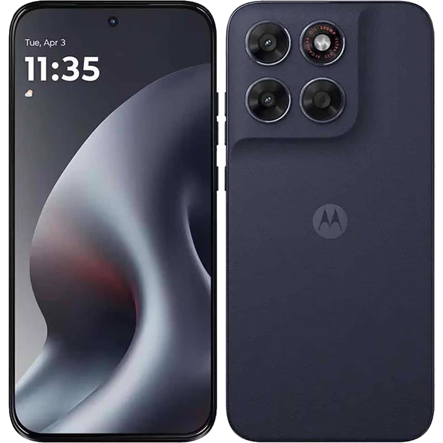 Motorola G87 8GB + 256GB PANTONE&reg; Overture Smartphone (6,78 Zoll, 200 MP, 5.100-mAh, Octa-Core, Fingerabdrucksensor, Gesichtserkennung, schwarz) - Bild 1