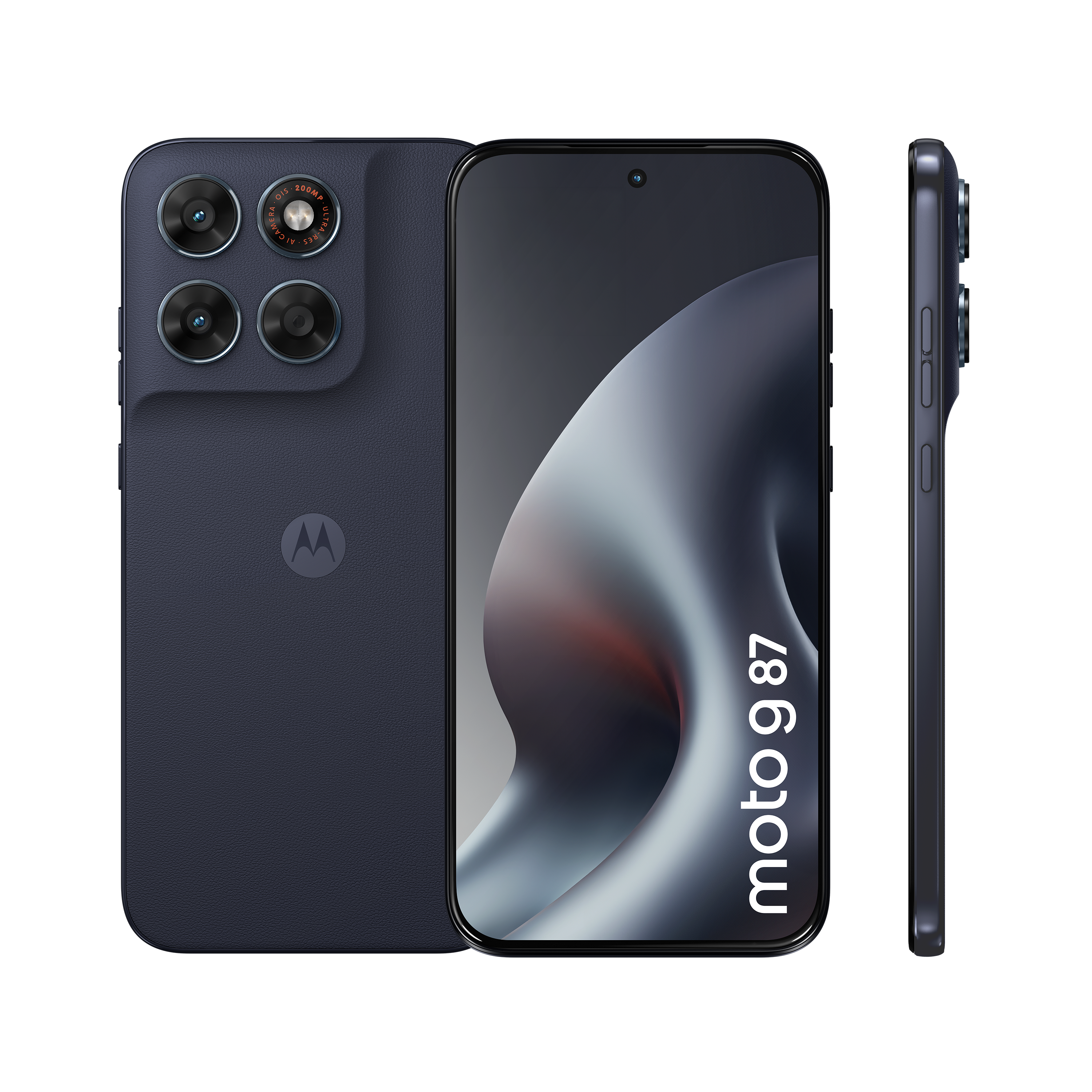 Motorola G87 12GB + 256GB PANTONE&reg; Overture Smartphone (6,78 Zoll, 200 MP, 5.100-mAh, Octa-Core, Fingerabdrucksensor, Gesichtserkennung, schwarz) - Bild 1