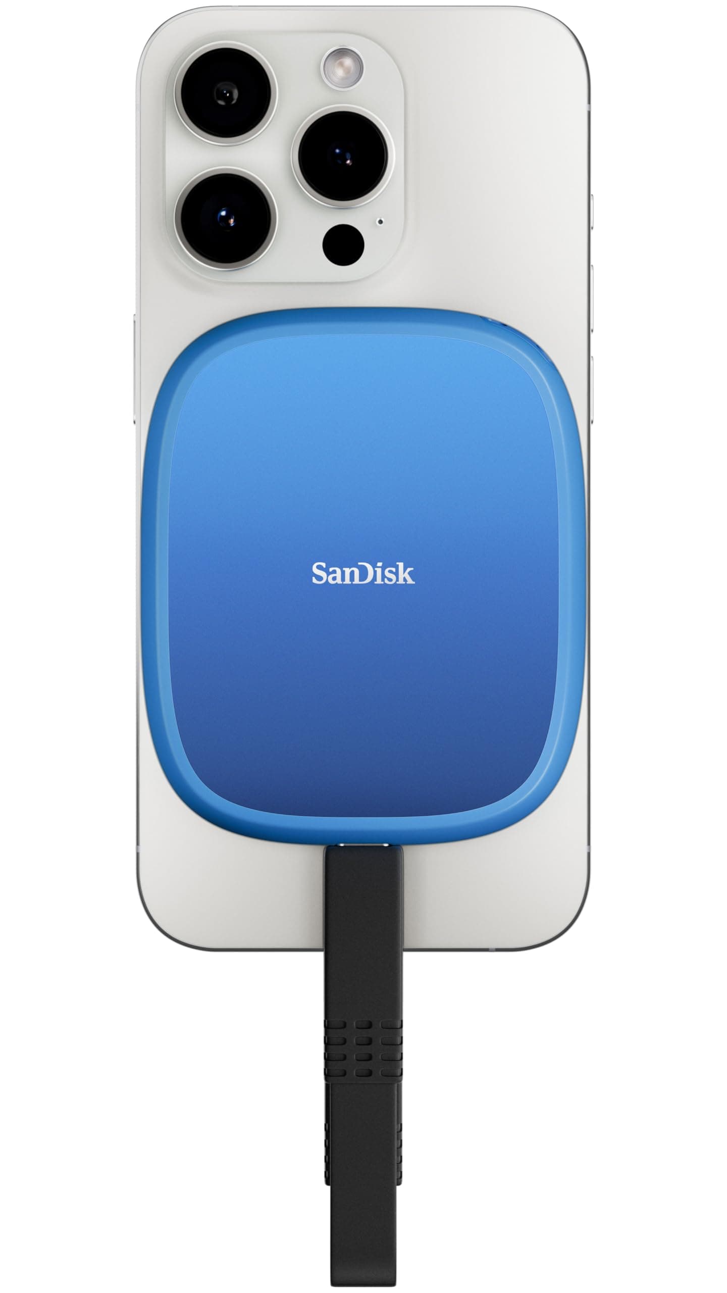 SANDISK SDSSDE62C-1T00-G25 Externes Solid State Drive 1 TB USB Typ-C 3.2 Gen 2 (3.1 Gen 2) Blau - Bild 1