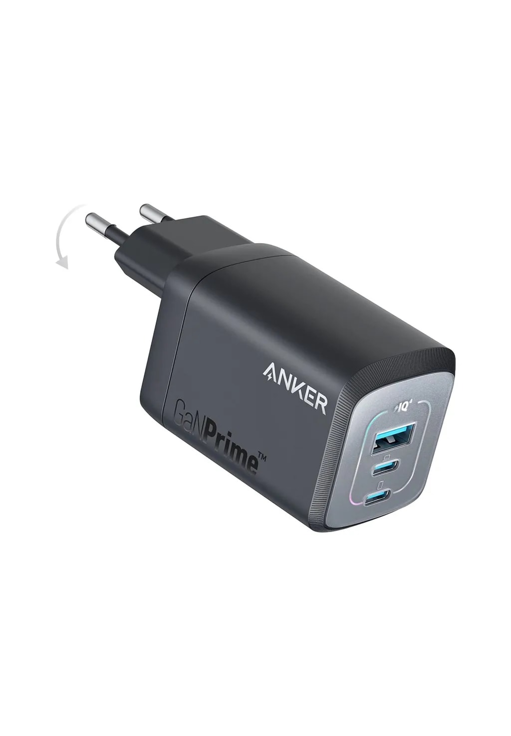 Anker 735 Prime, 67 Watt, Fold, Schwarz Ladeger&auml;t (USB-A + USB-C) - Bild 1