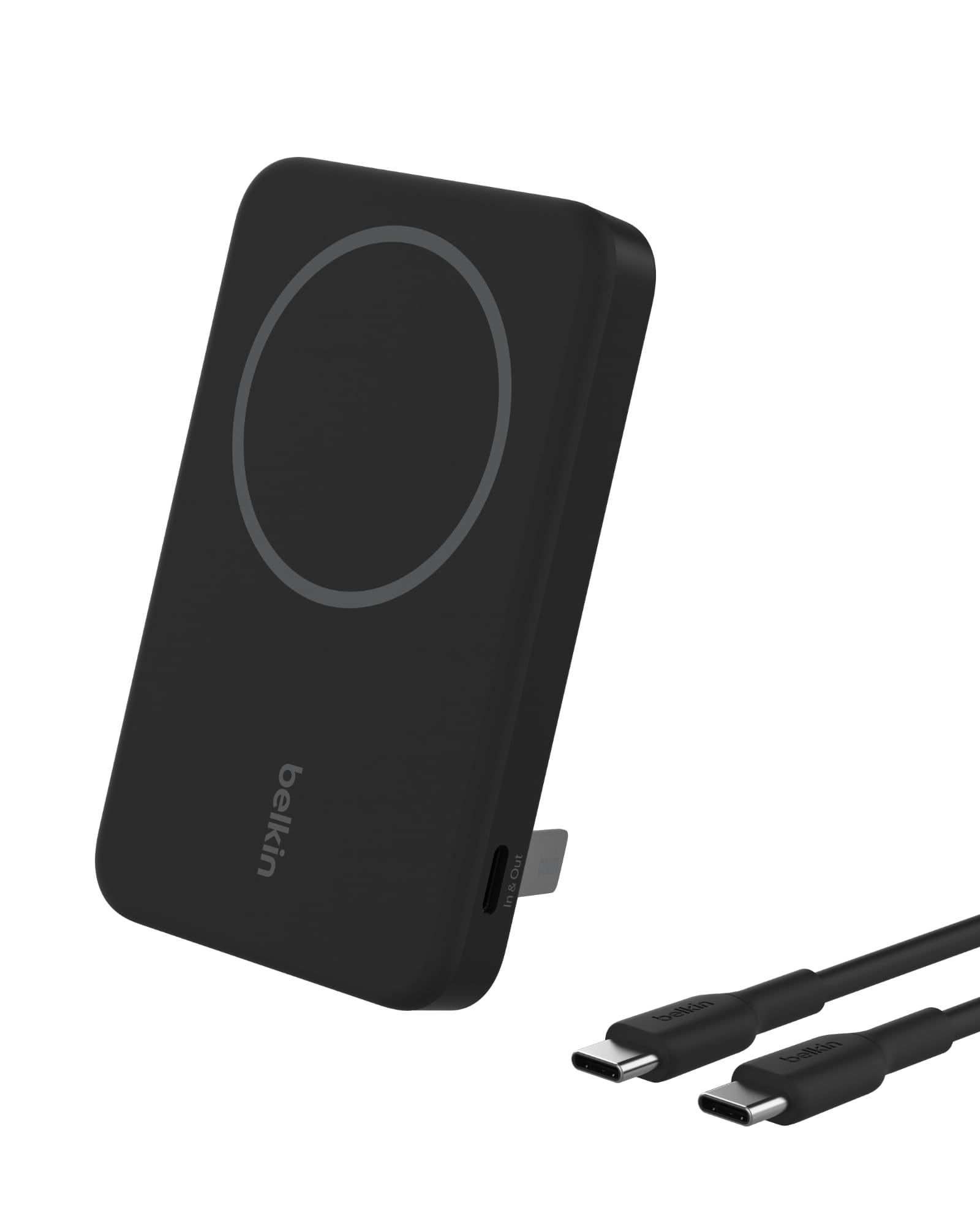 BELKIN Magnetic Power Bank with Qi2 15W 5K, Schwarz - Bild 1