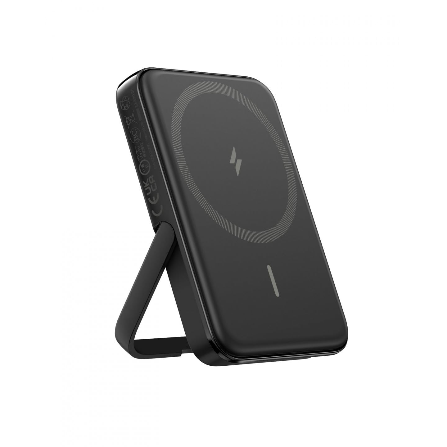 Anker 322 MagGo Powerbank (5.000mAh,) 7,5W, USB-C und mit Stand, Schwarz - Bild 1