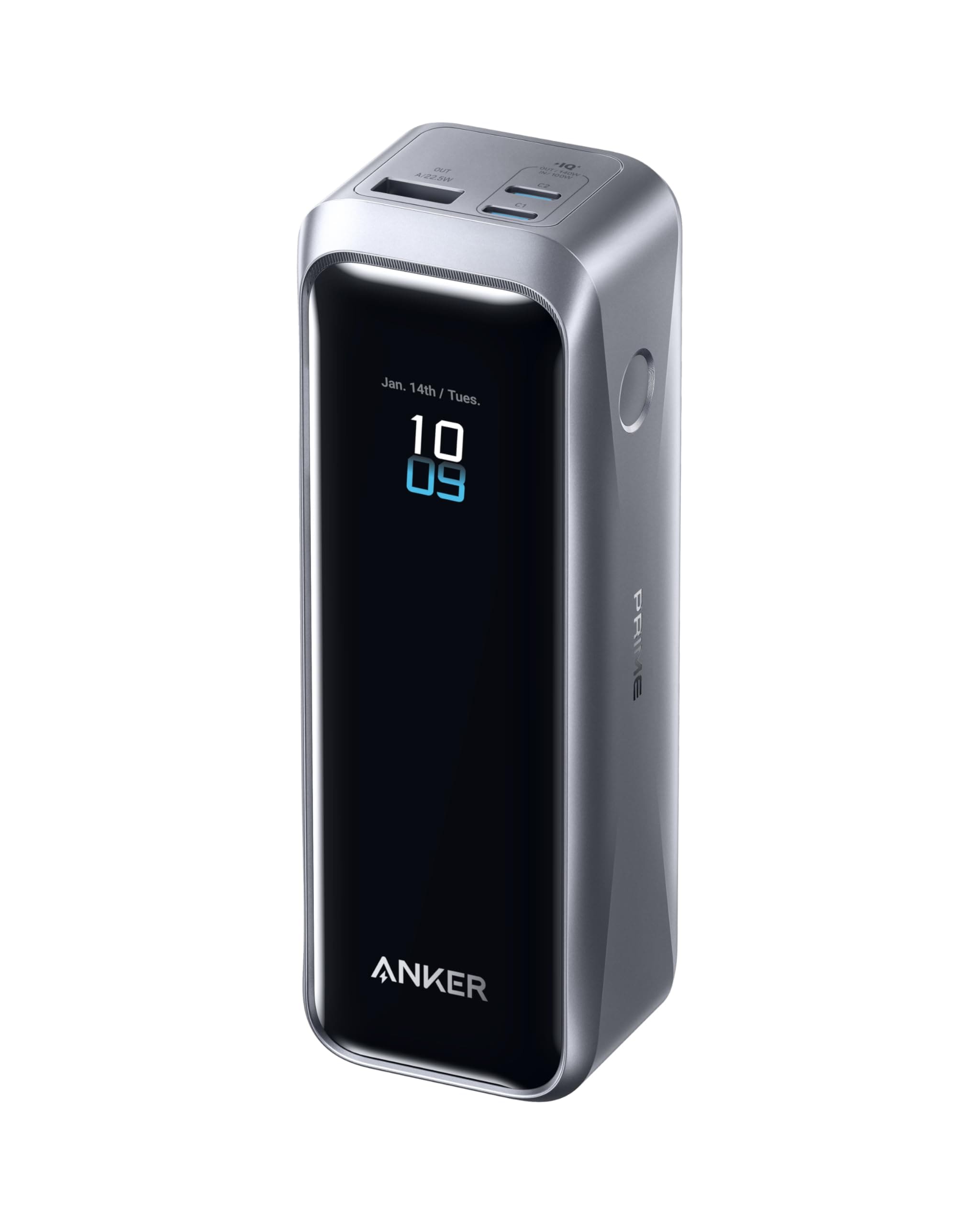 Anker Prime 20000mAh Powerbank (200W), Schwarz - Bild 1