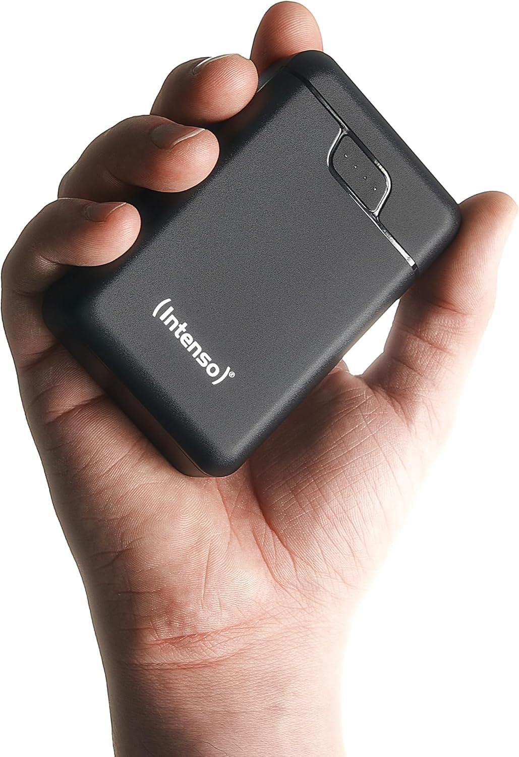 Intenso B10000 Powerbank, Schwarz (10000 mAh, USB-A, USB-C) - Bild 1