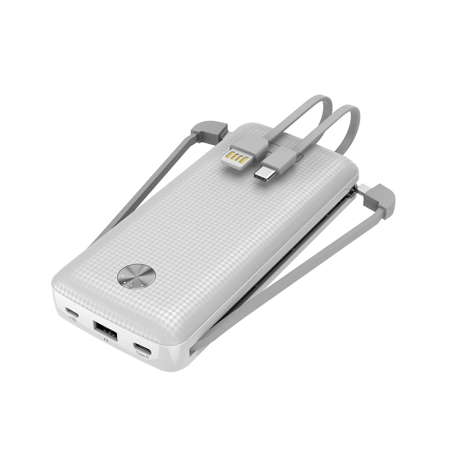 Beafon Powerbank Carbon 20.000 wei&szlig; - Bild 1