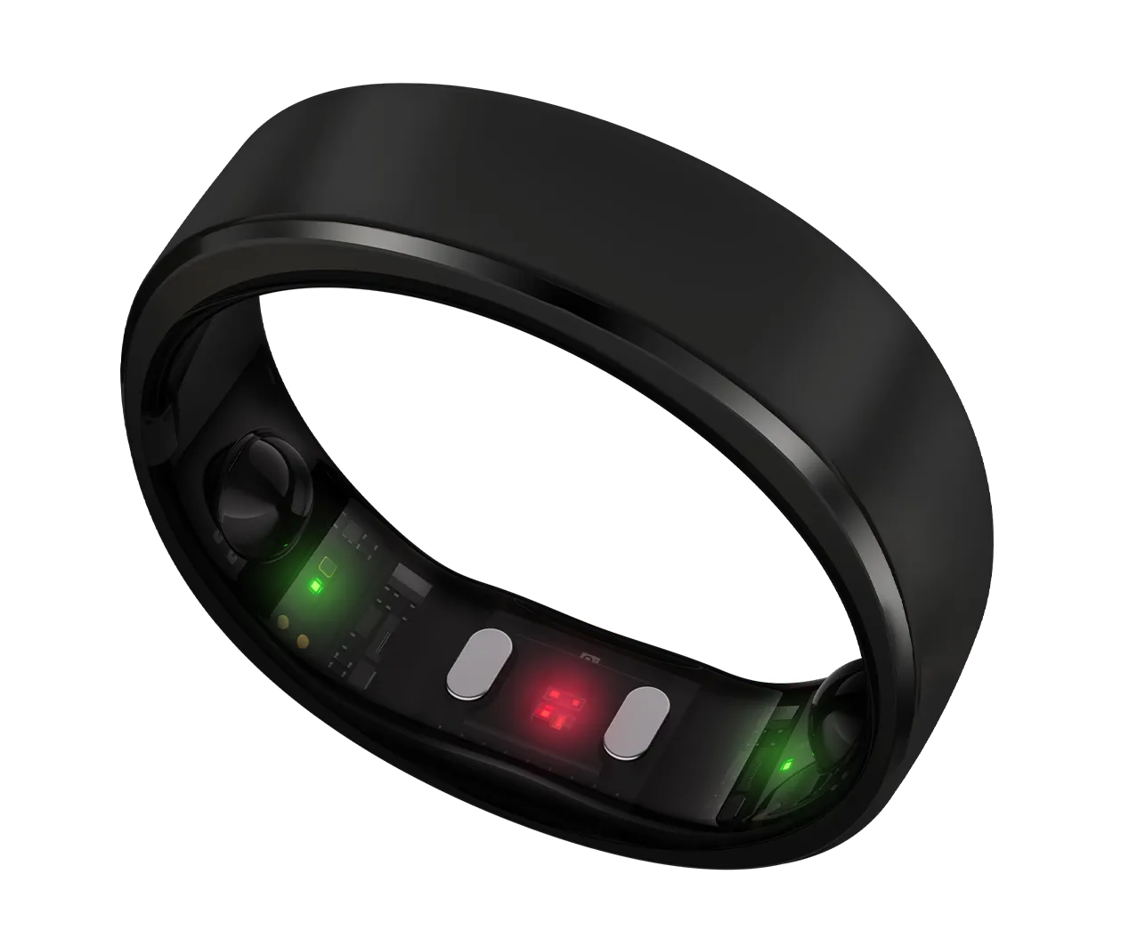 RingConn Smart Ring GEN 2, Matte Black, Gr. 13 Smartring - Bild 1