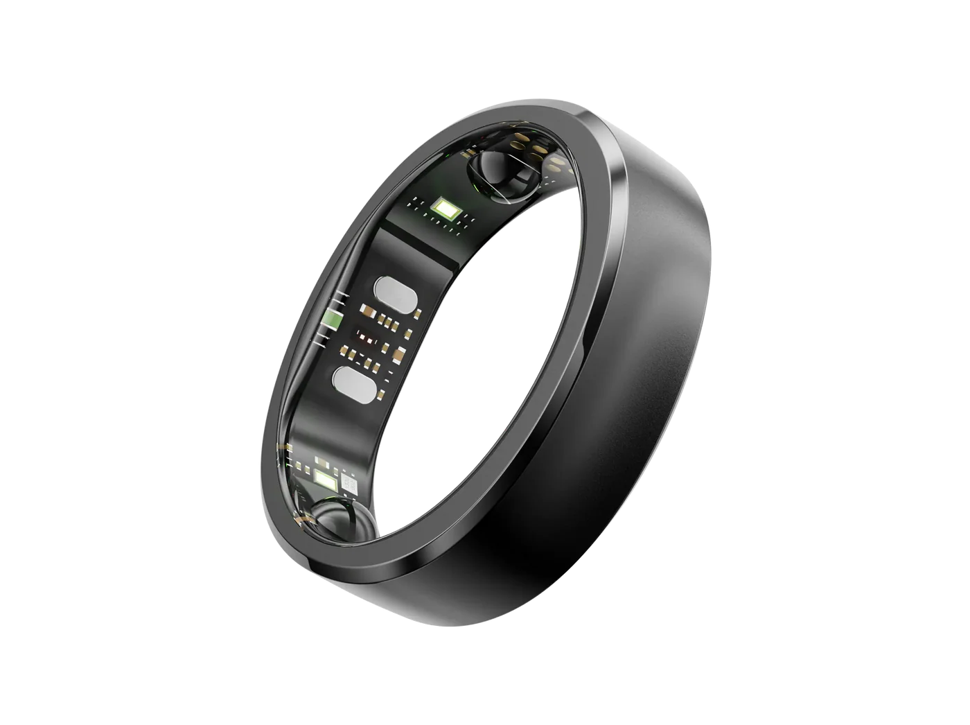RingConn Smartring Gen 3, Gr. 8, Matt-schwarz - Bild 1