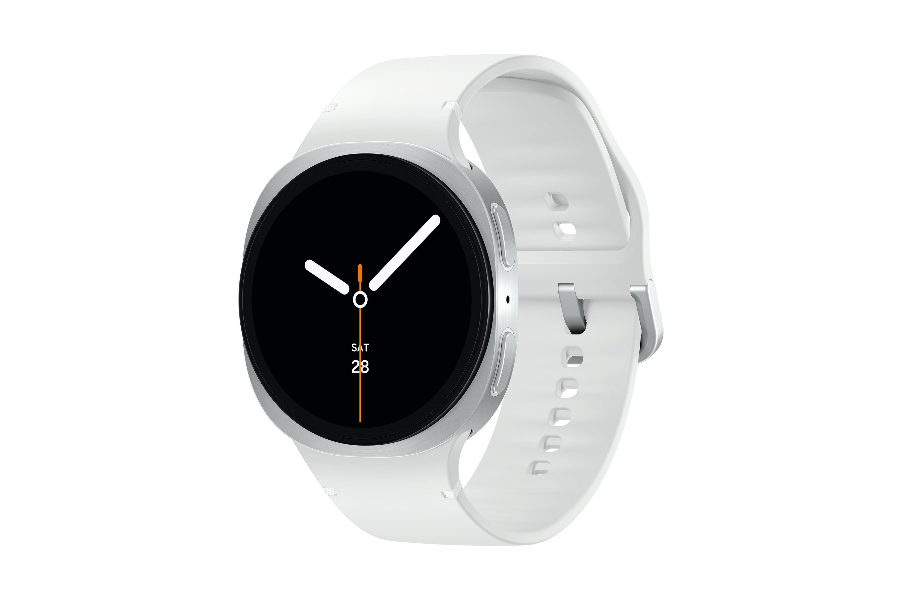 Samsung Galaxy Watch8, 40mm, Bluetooth, Silver - EU Smartwatch (Herzfrequenzmessung, Schrittz&auml;hler) - Bild 1