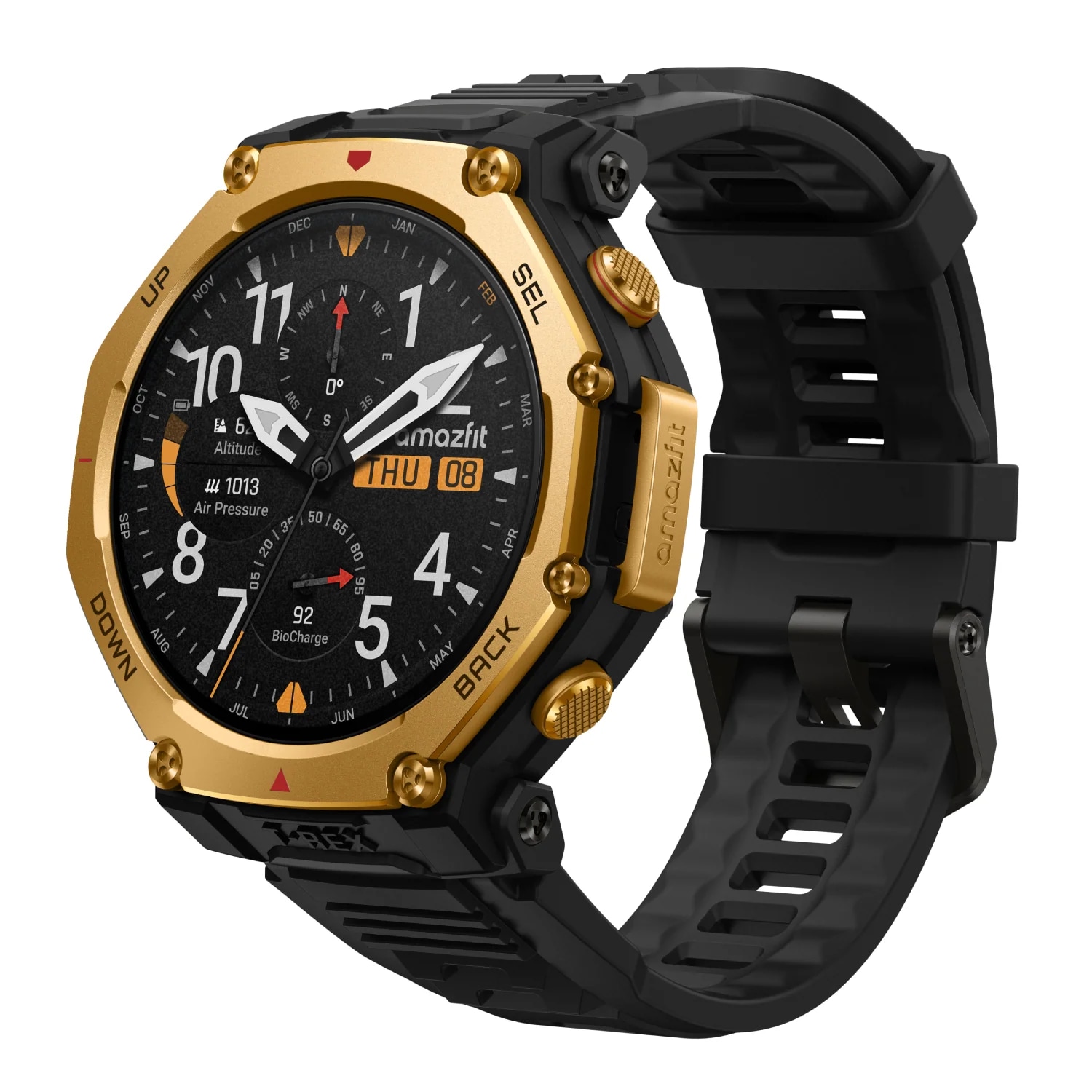 AMZ T-Rex 3 Pro 44mm Black Gol - Bild 1