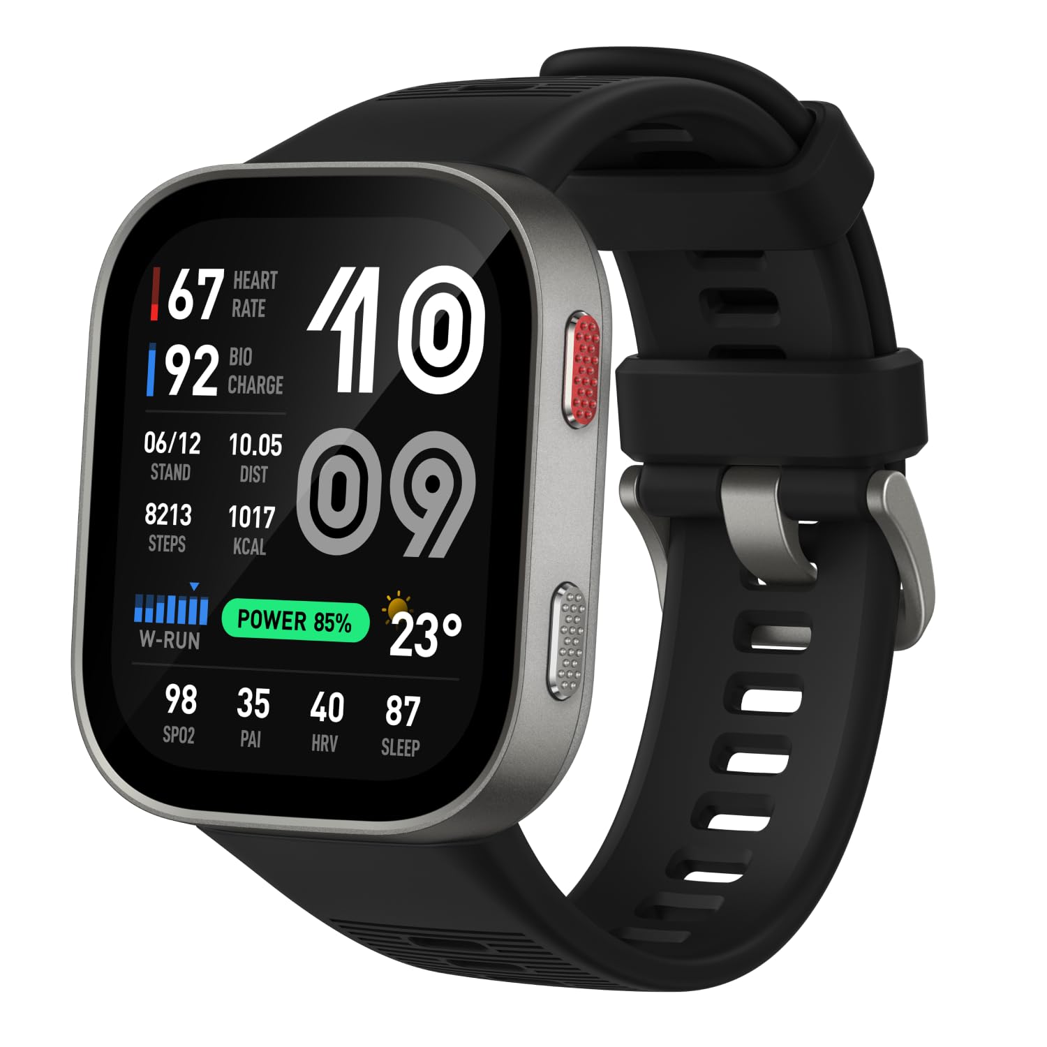 Amazfit BIP MAX SILVER Smartwatch - Bild 1