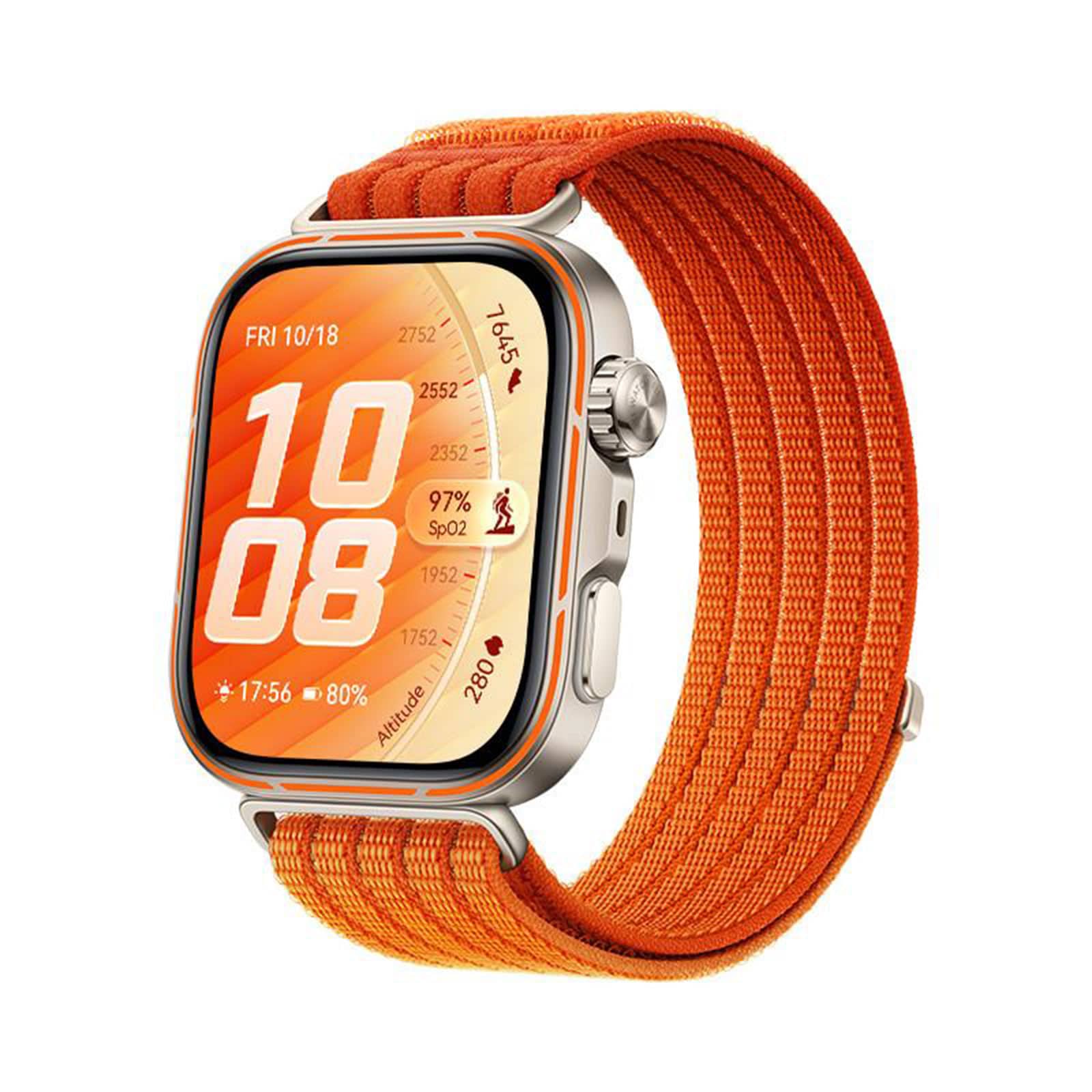 Huawei Watch Fit 5 Pro Orange Smartwatch (Herzfrequenzmessung, Schrittz&auml;hler) - Bild 1