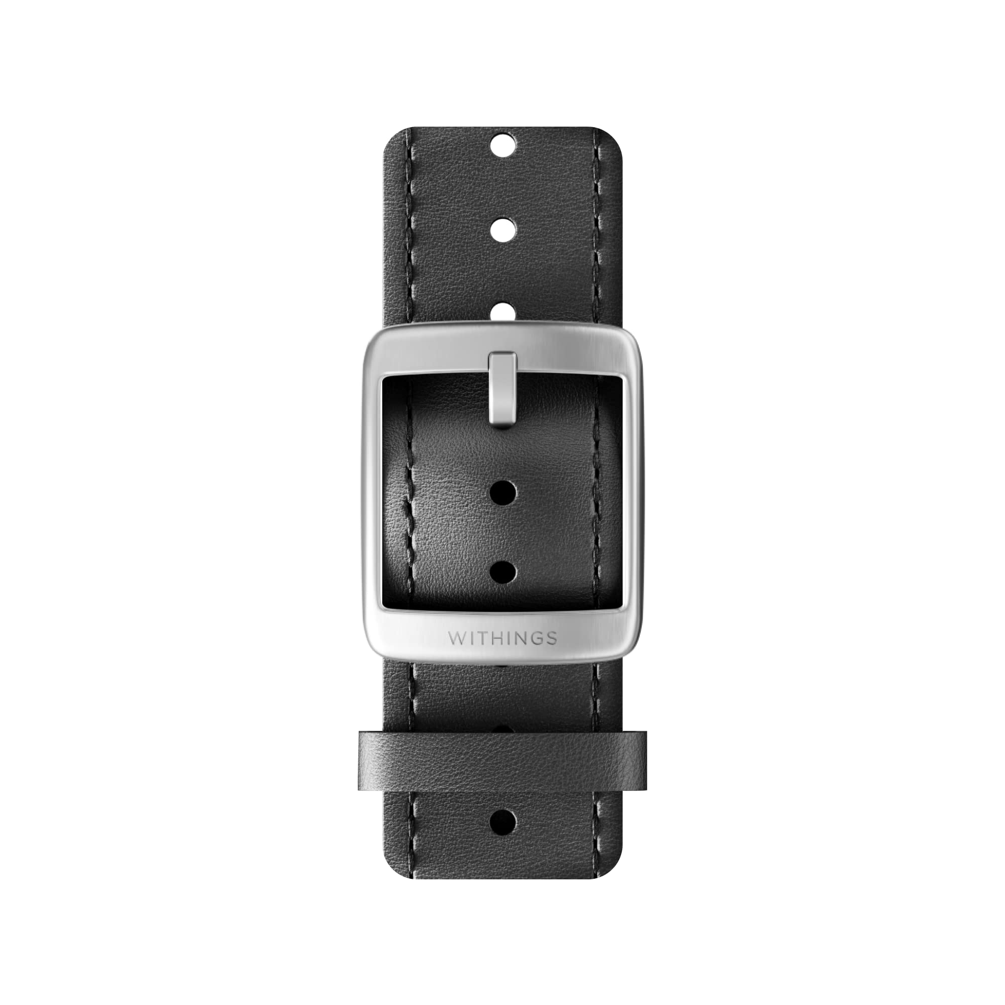 Withings Leather Wristband 20mm Schwarz Armband - Bild 1