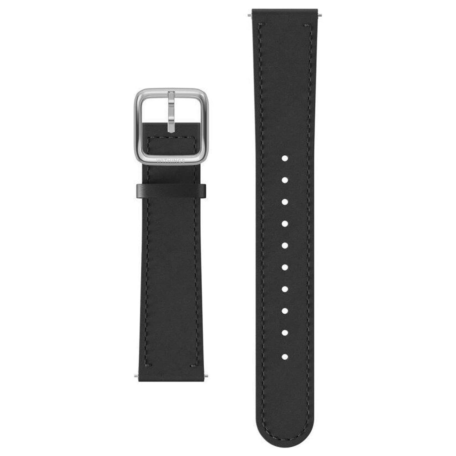 Withings Leather Wristband 18mm Schwarz Armband - Bild 1