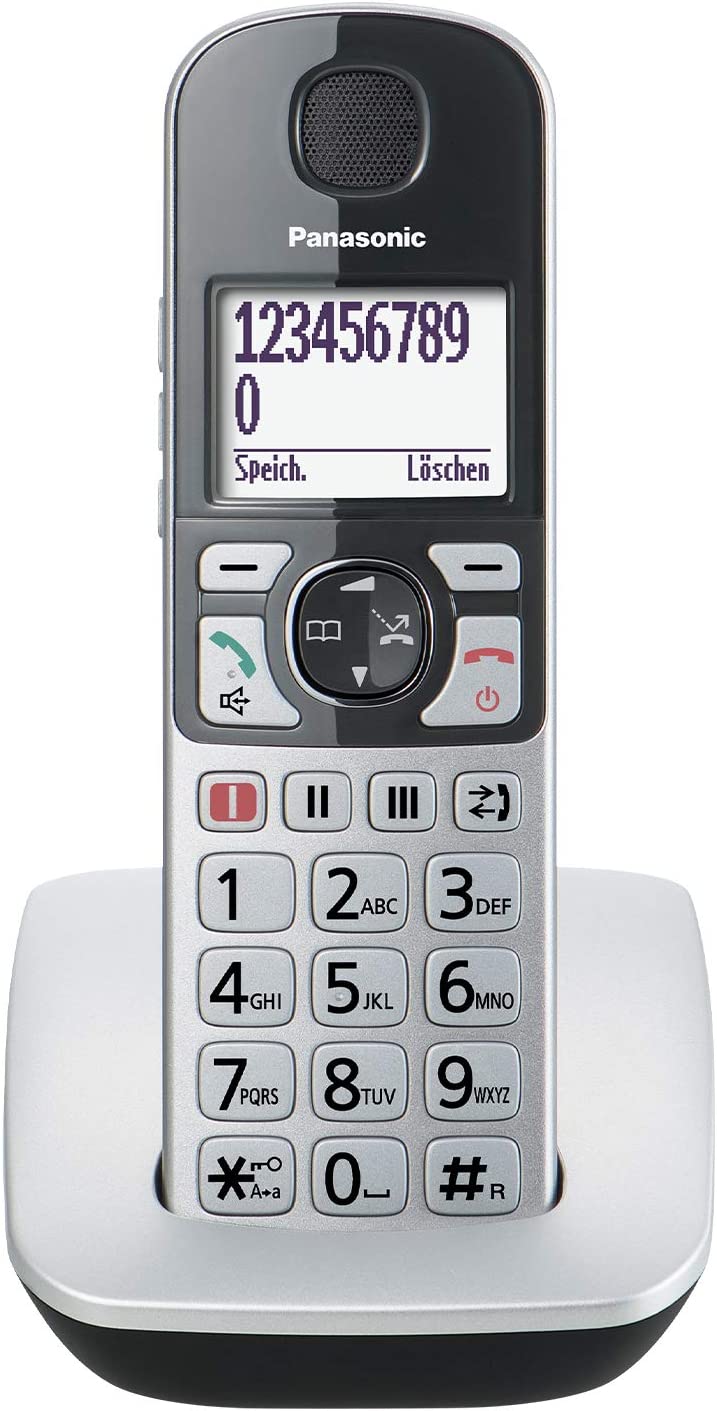 Panasonic KX-TGE 510GS silber Schnurloses Telefon - Bild 1