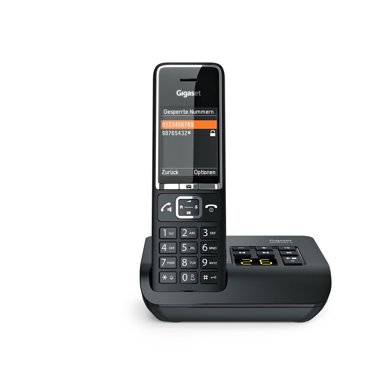 Gigaset C550A Schnurloses-Telefon schwarz - Bild 1