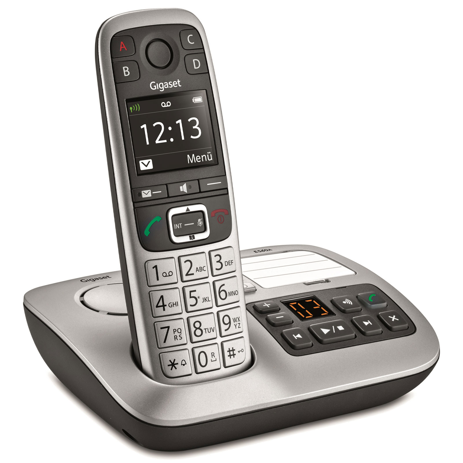 Gigaset E 560 A Seniorentelefon mit Anrufbeantworter H&ouml;rger&auml;tekompatibel Analog - Bild 1