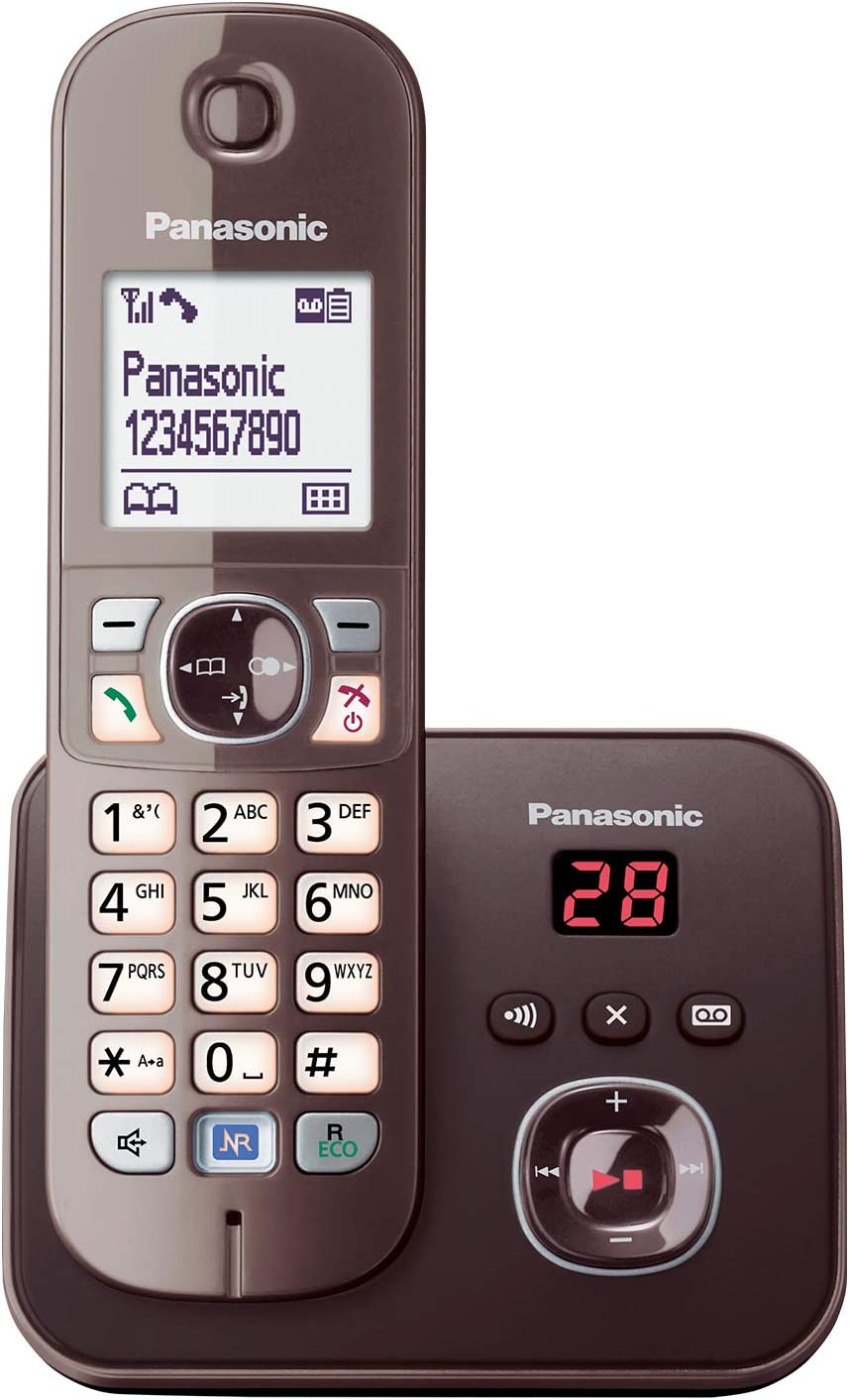 Panasonic KX-TG 6821 GA mocca-braun Schnurloses Telefon - Bild 1