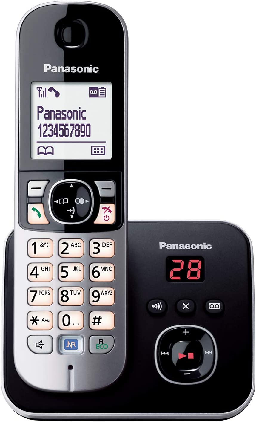 Panasonic KX-TG 6821 GB schwarz Schnurloses Telefon - Bild 1