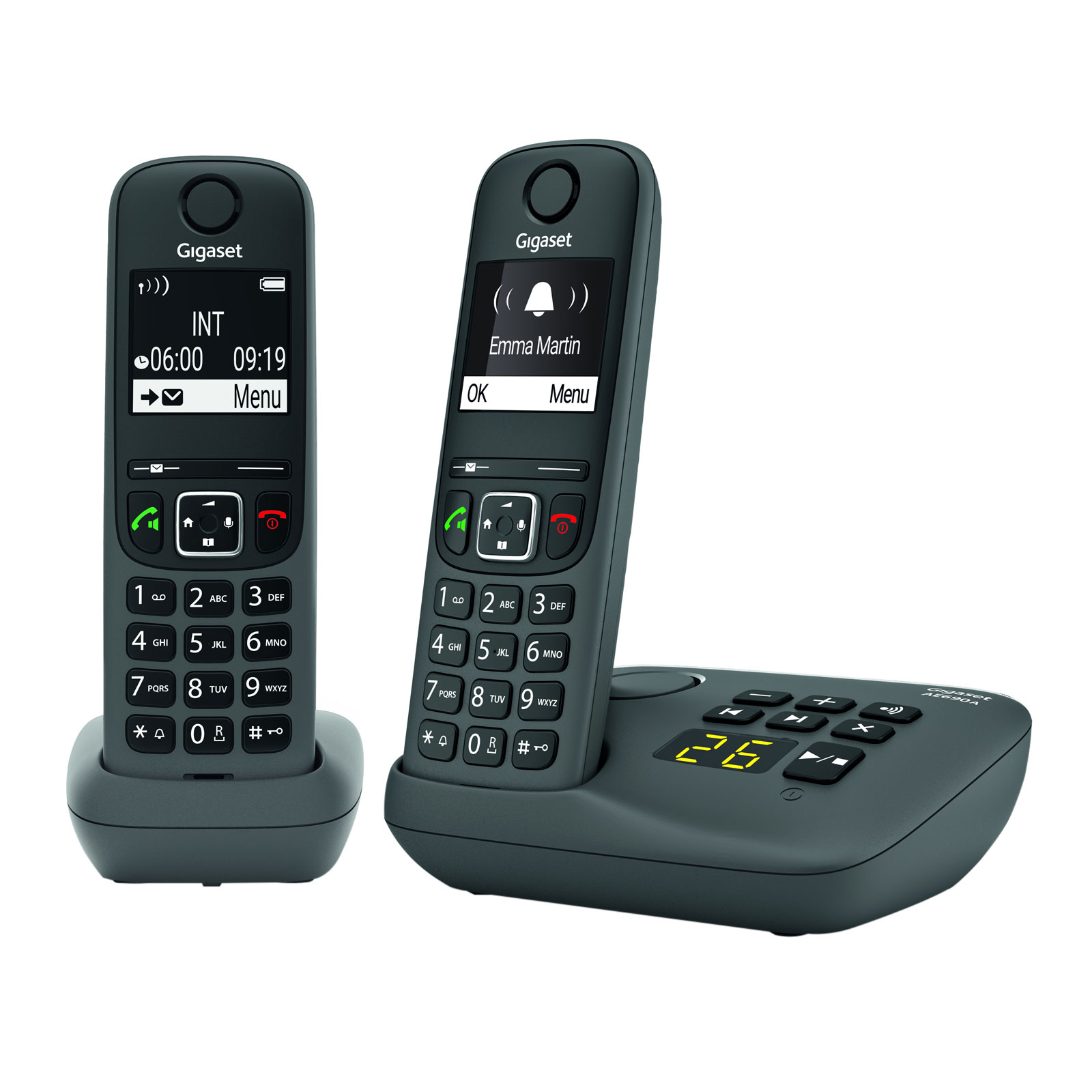 Gigaset AE 690A Duo anthrazit Festnetz-Telefon - Bild 1