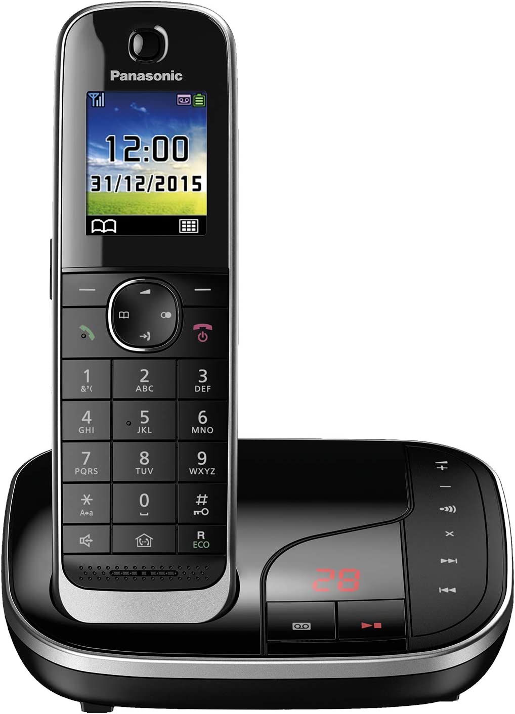 Panasonic KX-TGJ 320 GW schwarz Schnurloses-Telefon - Bild 1