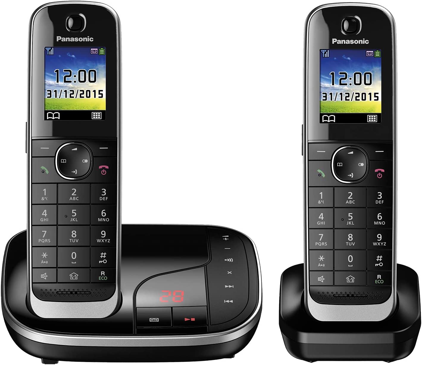 Panasonic KX-TGJ 322 GB schwarz Schnurloses-Telefon - Bild 1
