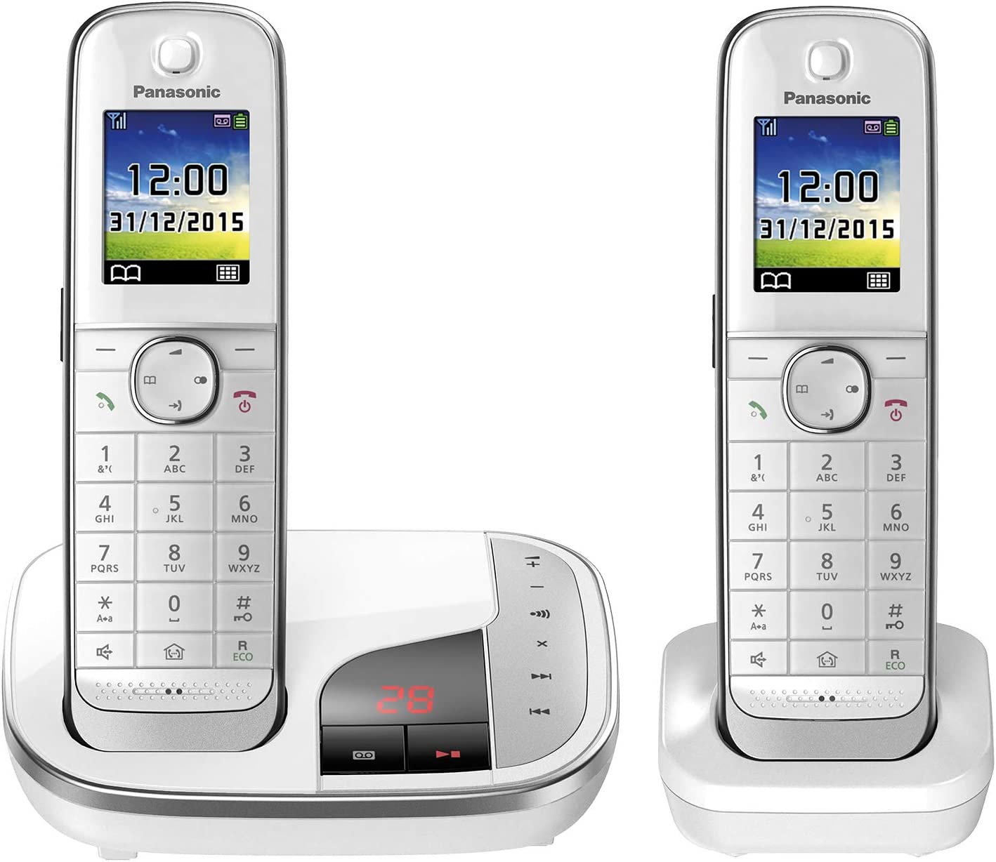 Panasonic KX-TGJ 322 GW wei&szlig; Schnurloses-Telefon - Bild 1