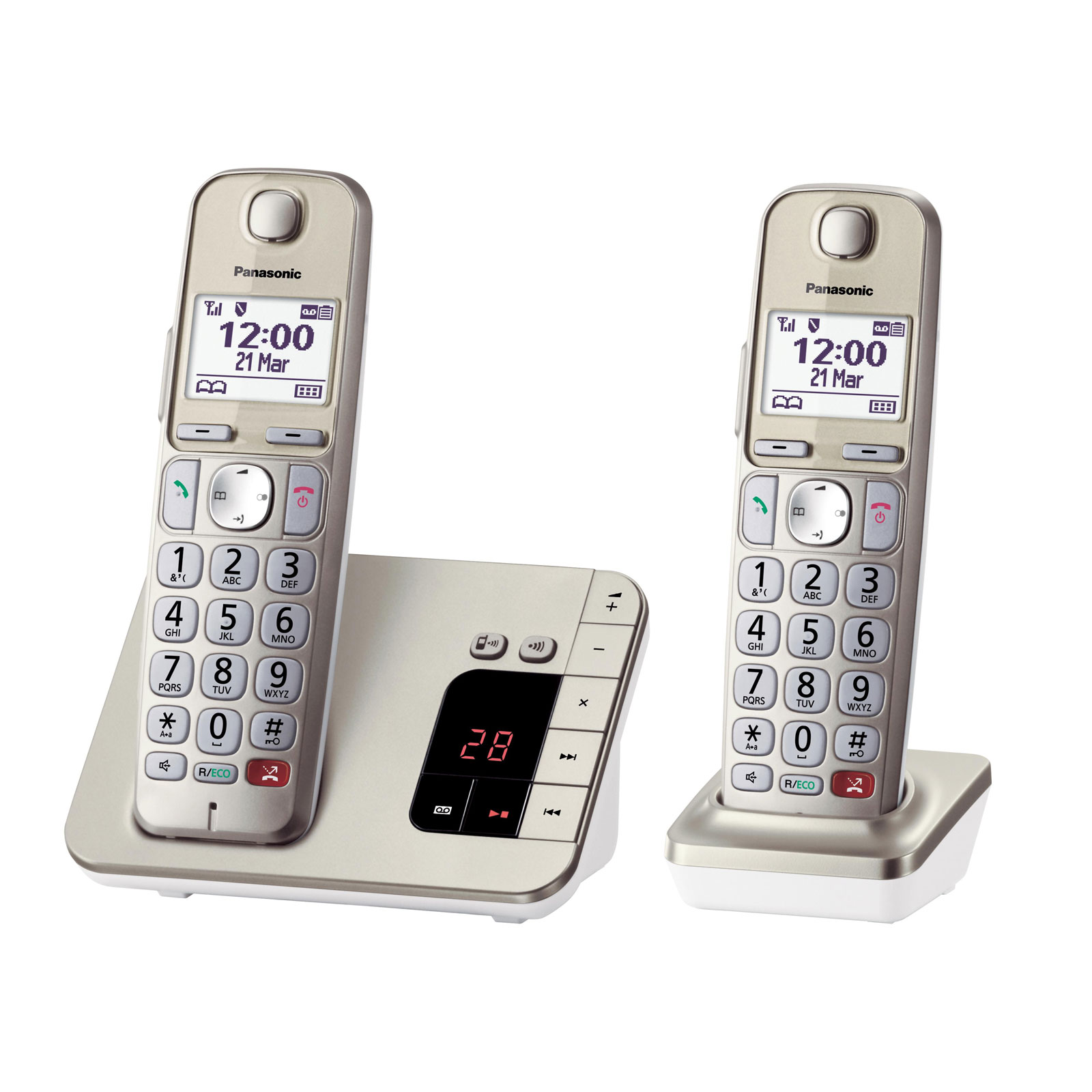 Panasonic KX-TGE262GN Schnurlostelefon - Bild 1