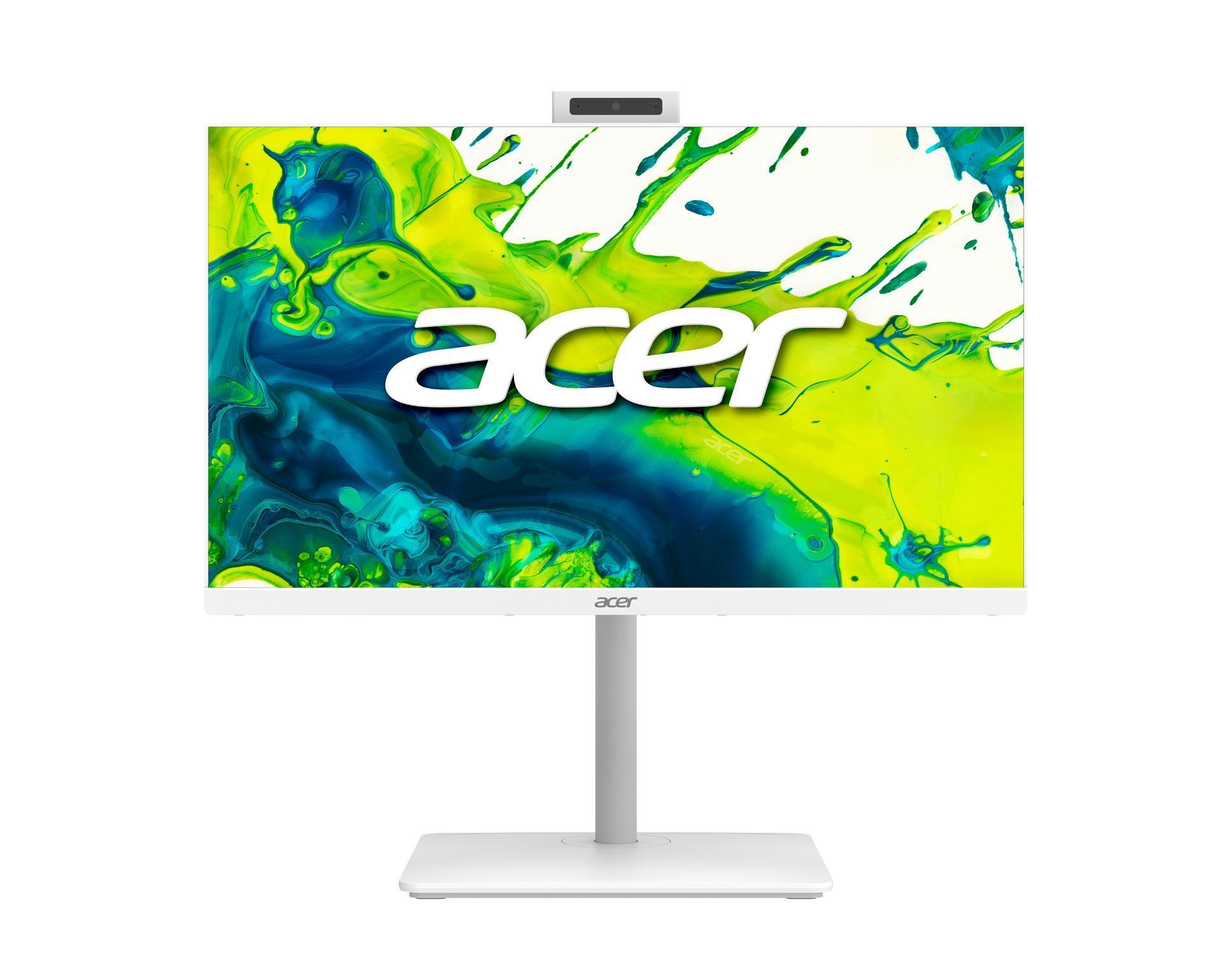 ACER Aspire C27-A, Wei&szlig;, 27 Zoll, Full HD, IPS, 120 Hz, Intel Core 5 120U, 16 GB, 512 GB SSD - Bild 1