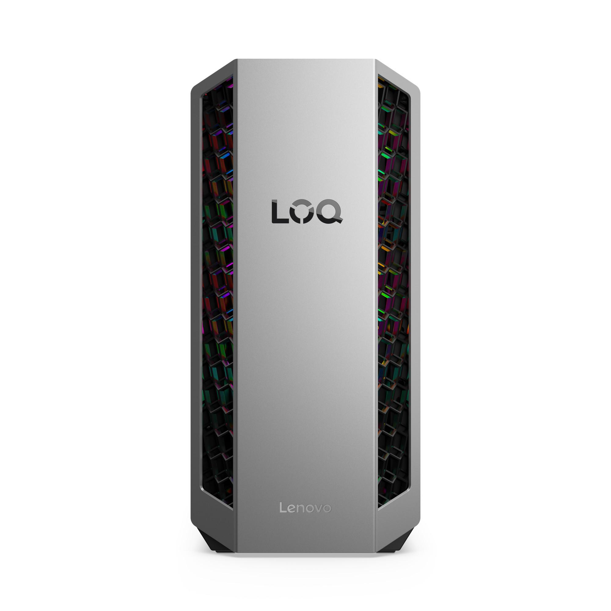 Lenovo LOQ Tower 26ADR10, Luna Grey, Eclipse Black, AMD Ryzen 9 8945HX, 32 GB, 1 TB, GeForce RTX 5070 Desktop-PC (91DF00AVGE) - Bild 1