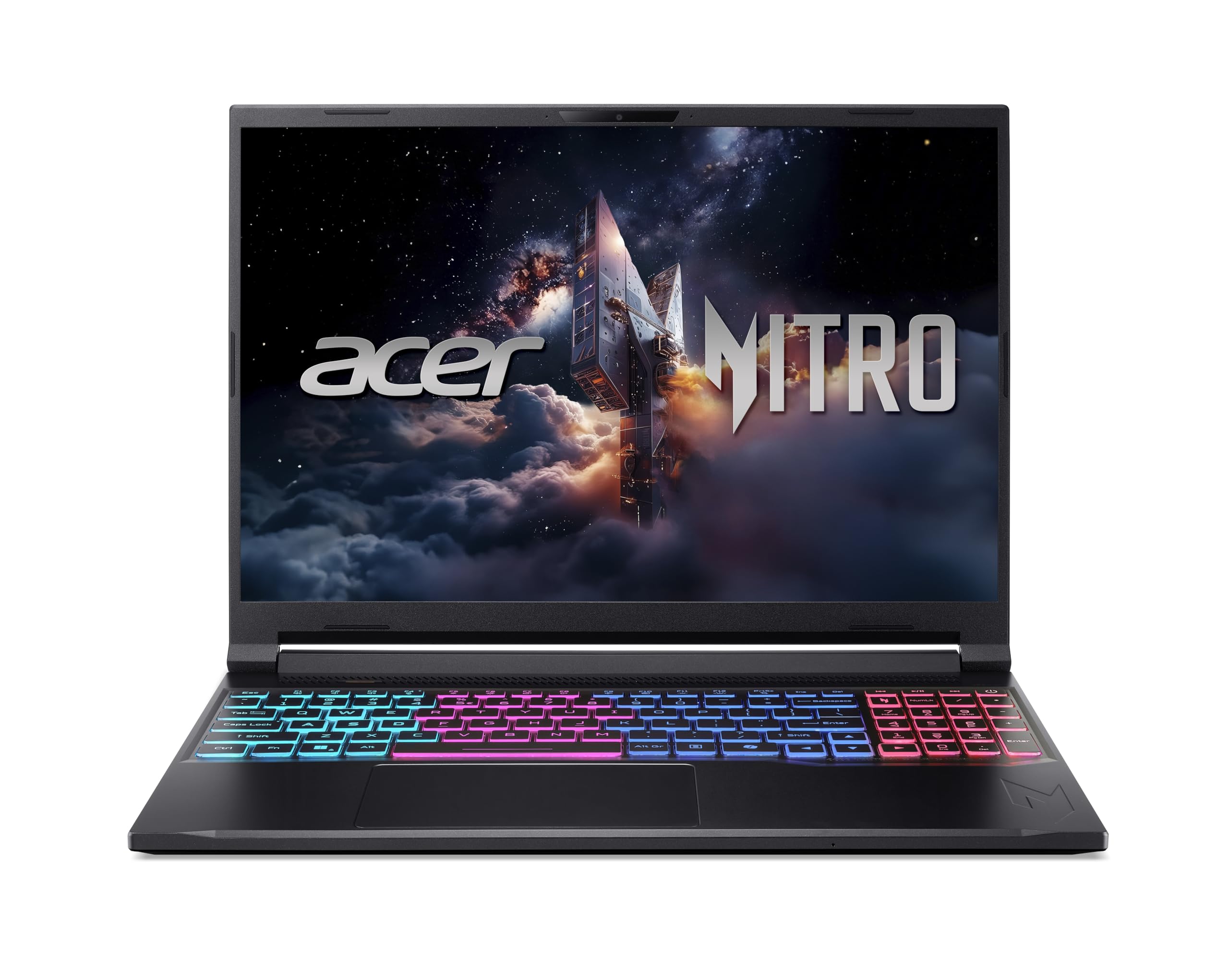 ACER Gaming-Notebook Nitro V 16S (ANV16S-71-77SA), 16 Zoll, WQXGA, Intel Core 7 240H, 16 GB, 1 TB SSD, GeForce RTX 5070 (NH.QXDEG.001, IPS, 180 Hz) - Bild 1