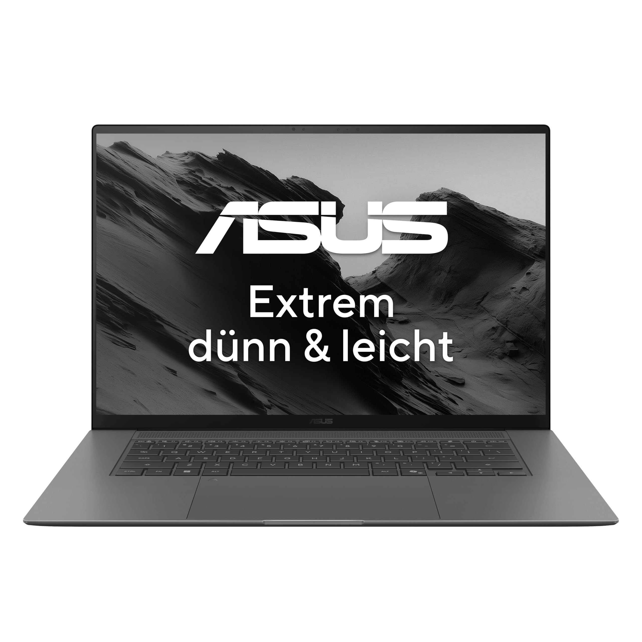 ASUS Zenbook S16 UM5606GA-SR332X, 16 Zoll, Touch, 3K, AMD Ryzen AI 9 465, 32GB, 2 TB SSD, AMD Radeon 880M (Antrim Gray, 120 Hz, DisplayHDR True Black 1000) - Bild 1